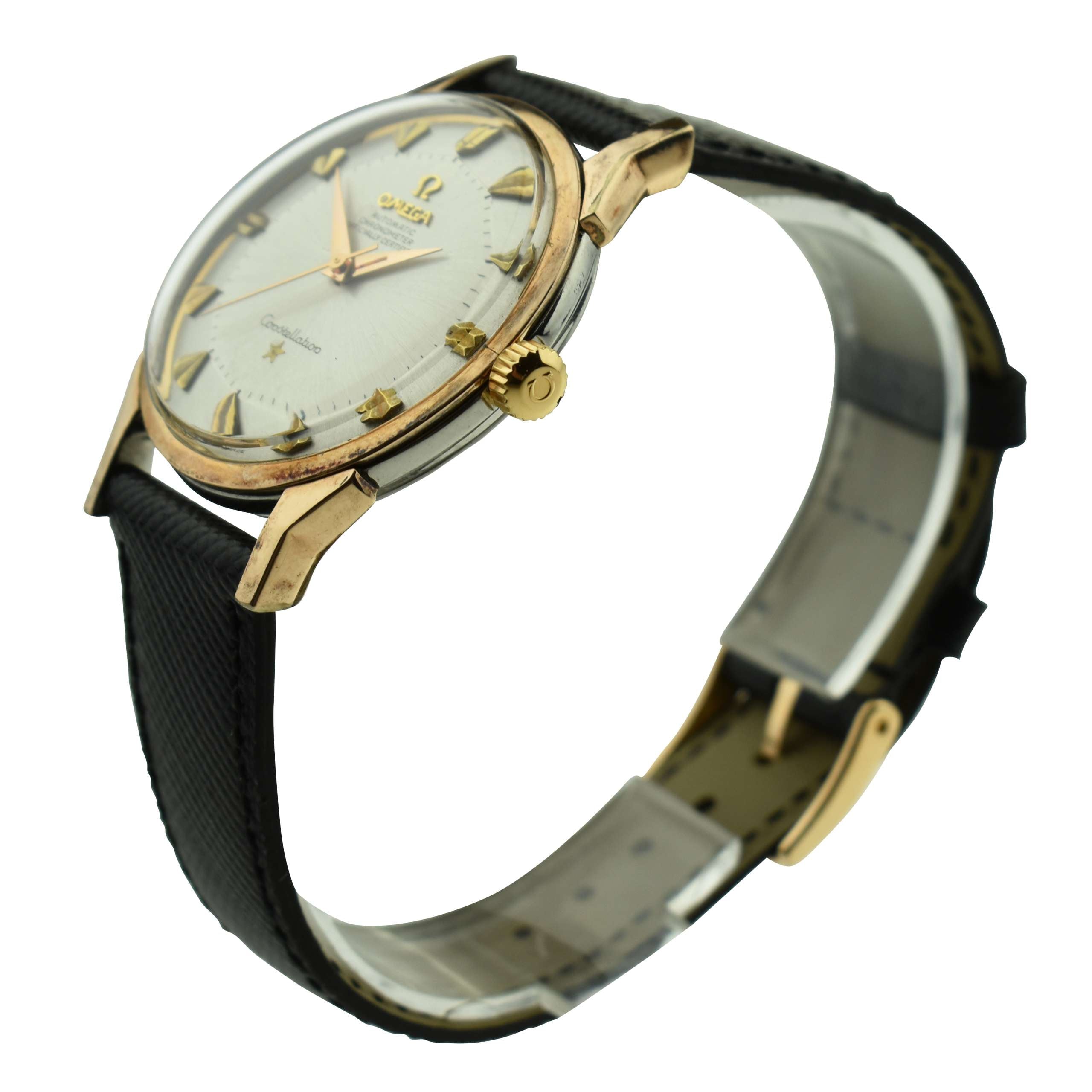 Omega Constellation Pie Pan Rose Gold Capped 14900 sc - 61