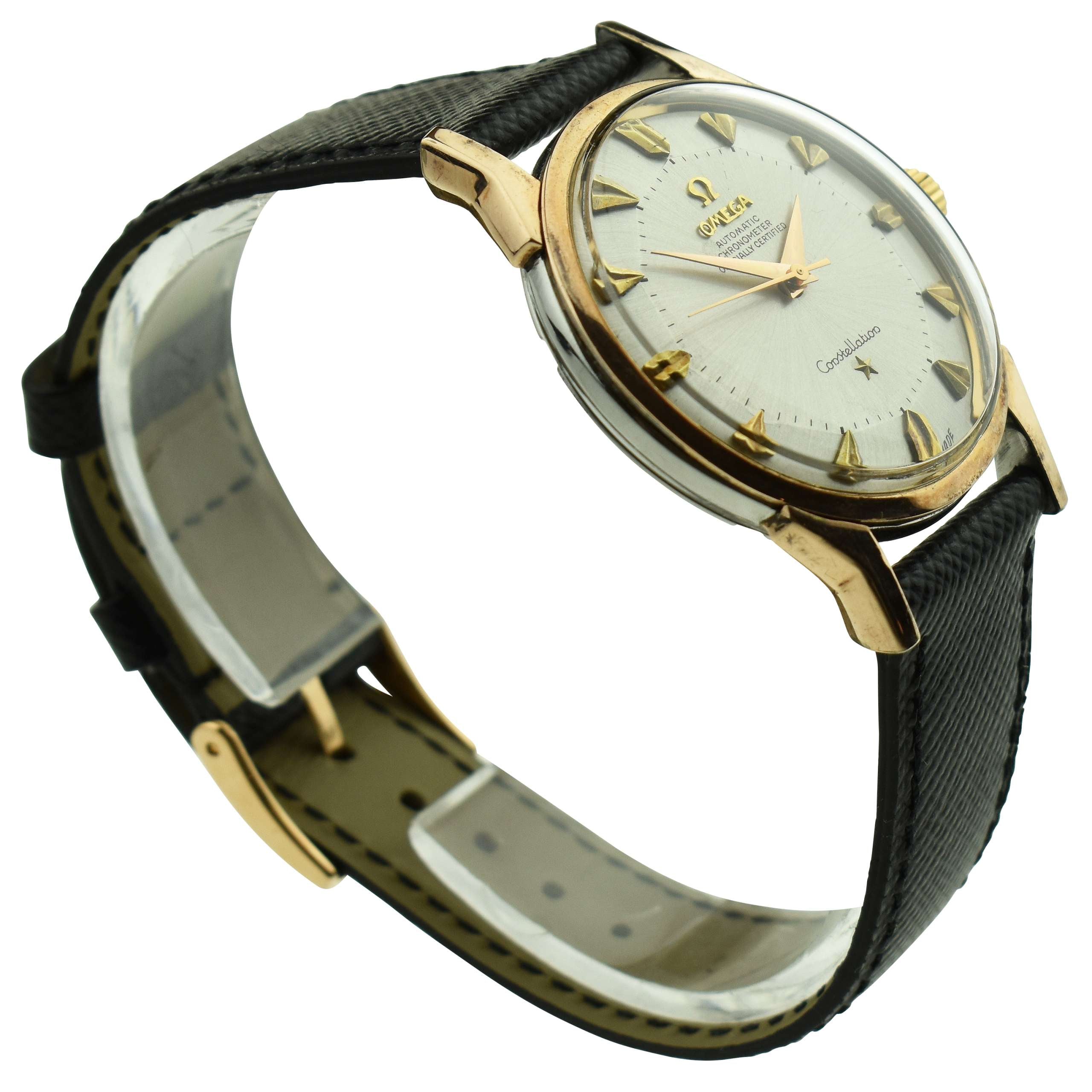 Omega Constellation Pie Pan Rose Gold Capped 14900 sc - 61