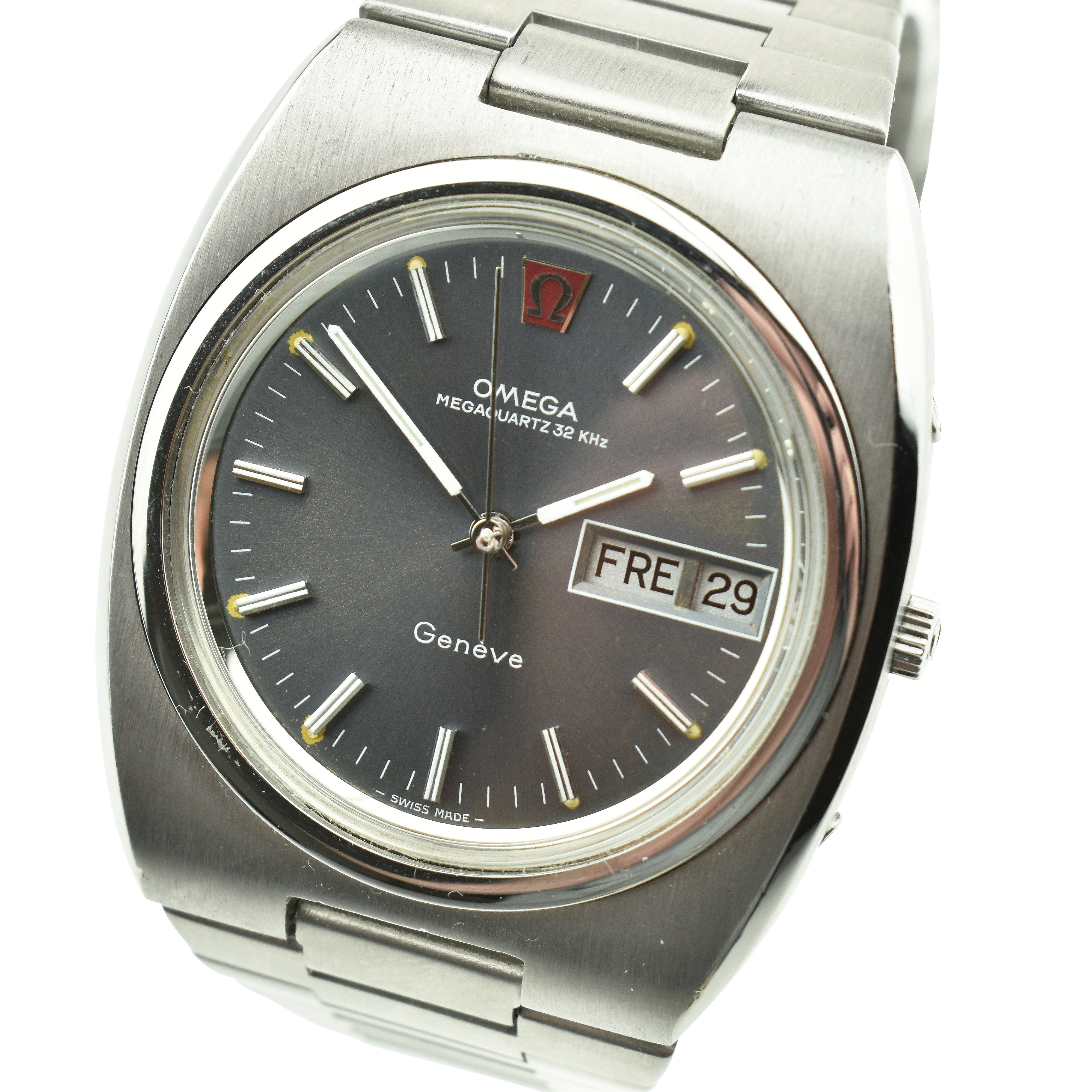 Omega Geneve Megaquartz Day Date 196.0033