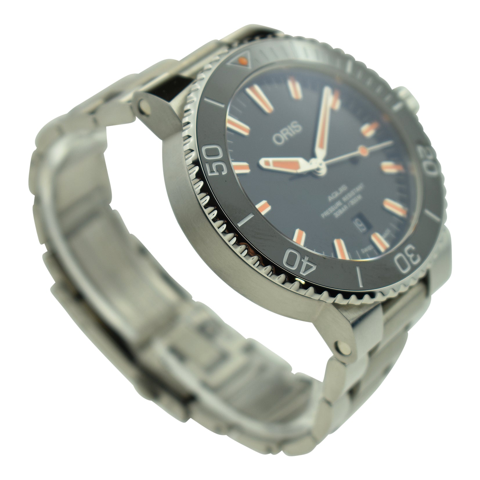 Oris Aquis Date Stainless Steel