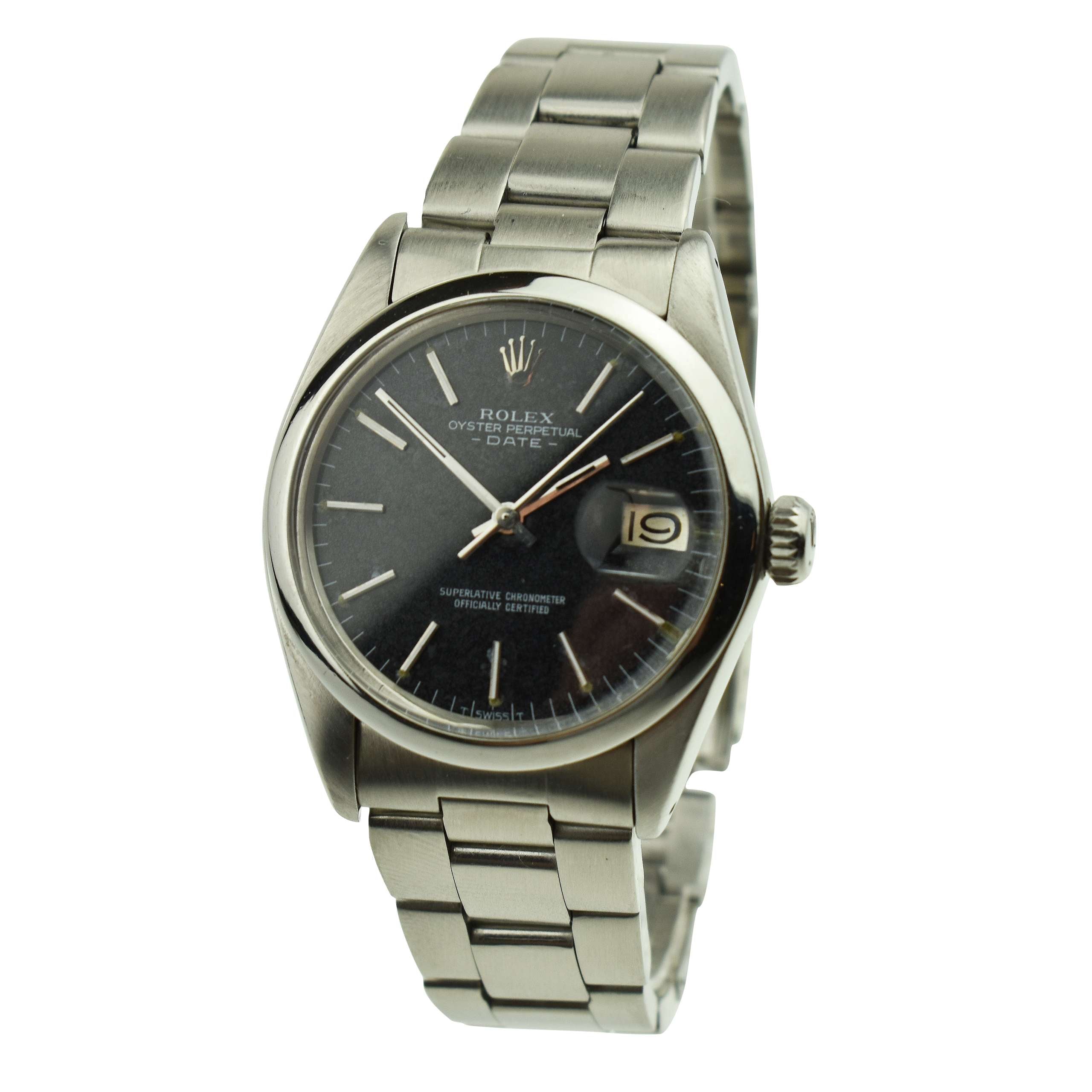 Rolex Oyster Date Perpetual Stainless Steel 1500