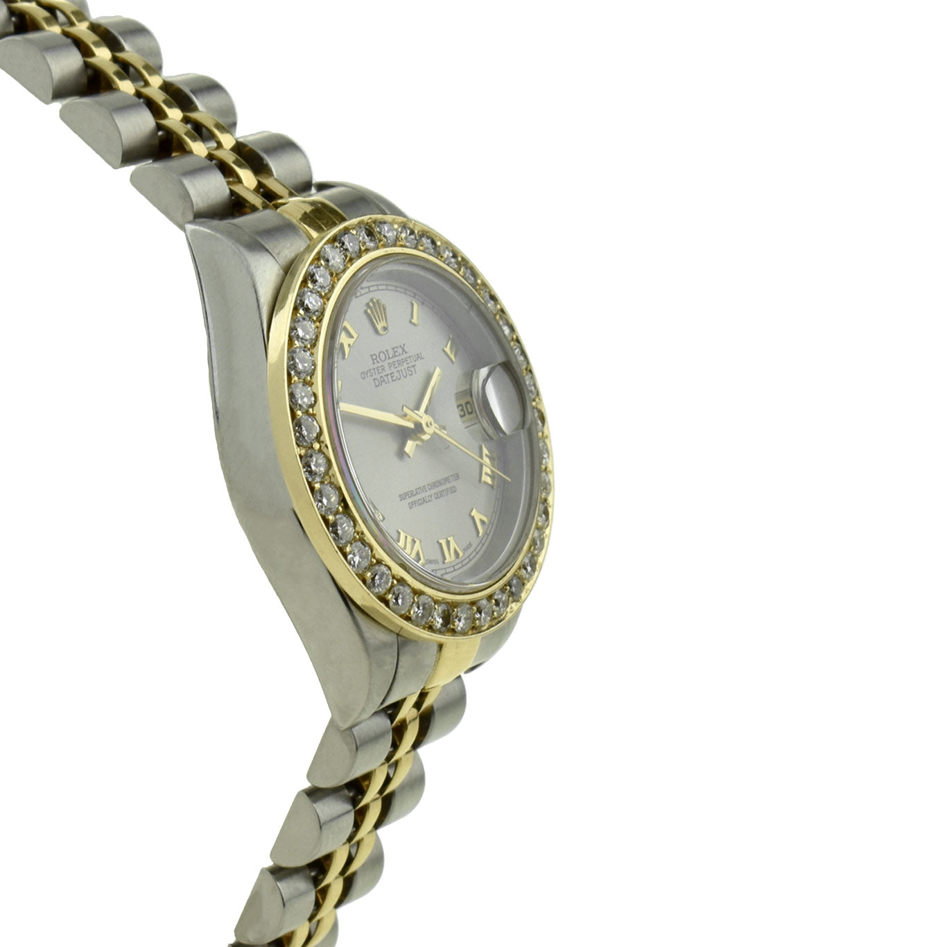 Rolex Lady Datejust Steel & Gold Diamond Set 79173