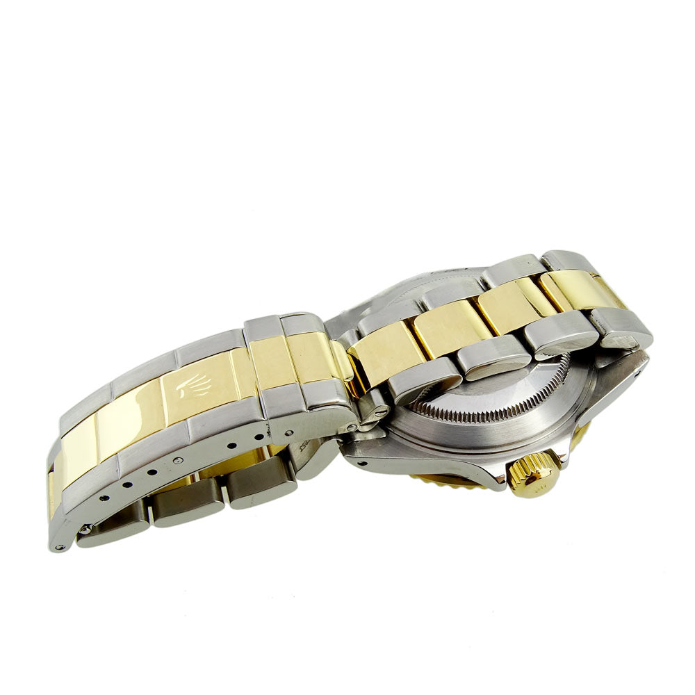 Rolex Submariner Date Steel and Gold Serti Dial 16613