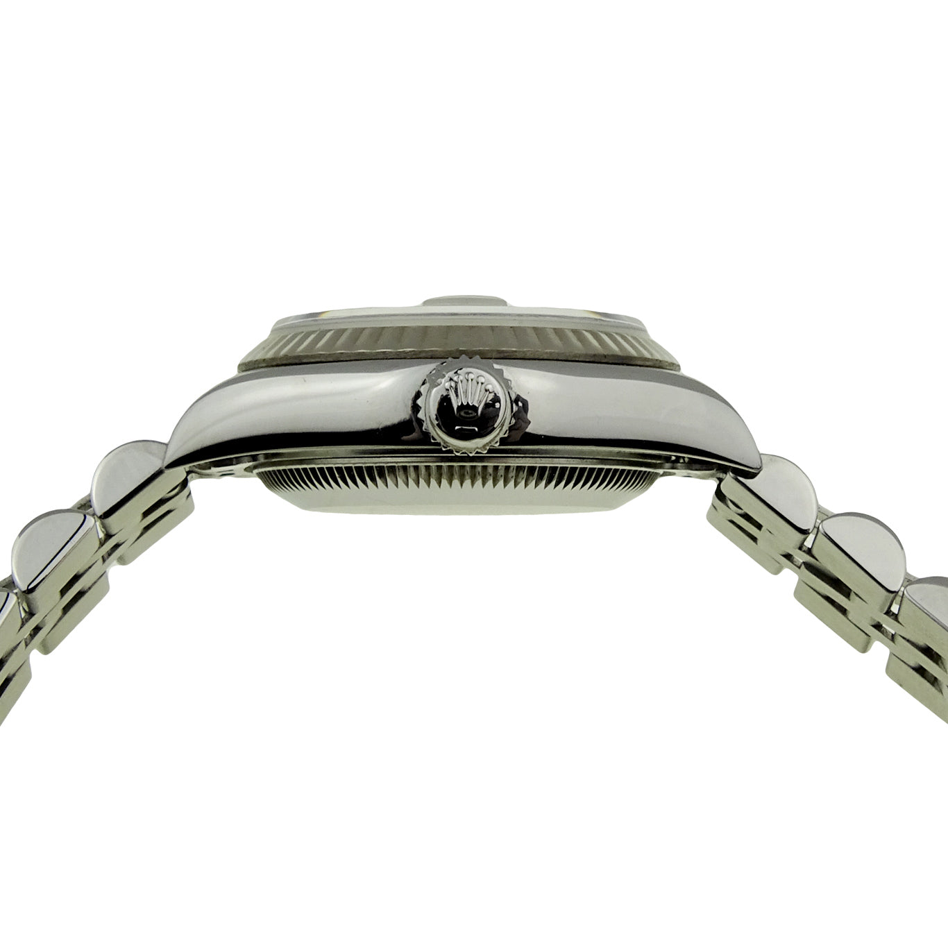 Rolex Lady Datejust Steel & White Gold Bezel 79174