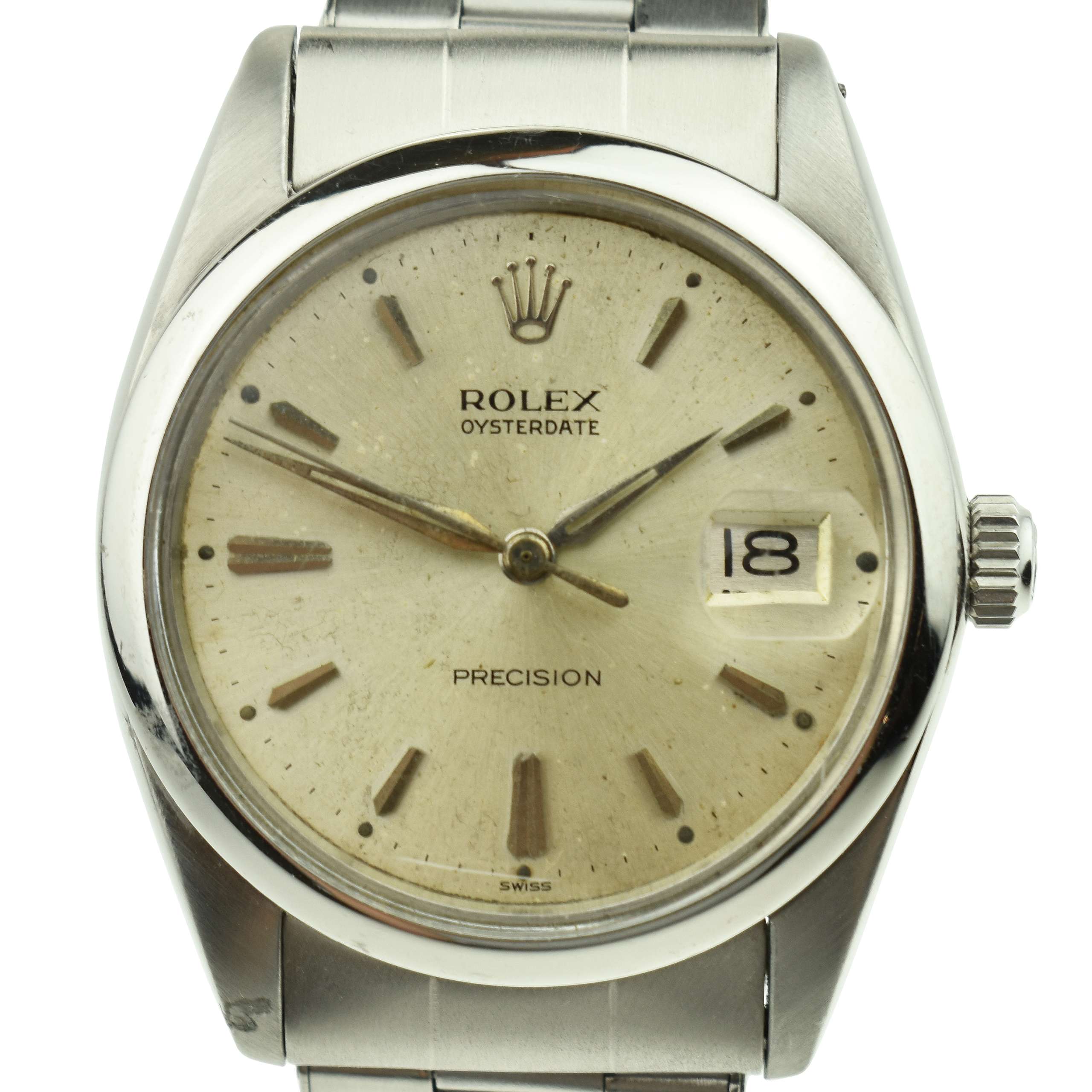 Rolex Oyster Date Precision Stainless Steel 6694