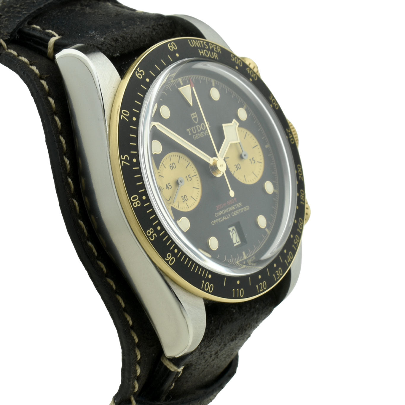 Tudor Heritage Black Bay Chrono Steel & Gold 79363N