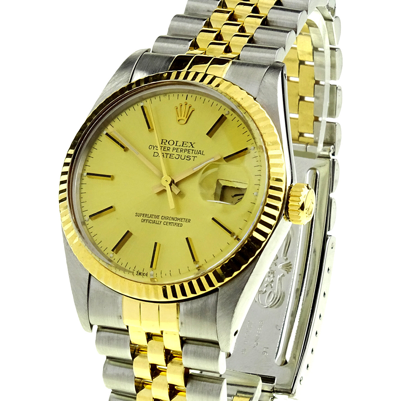 Rolex Datejust Stainless Steel & Gold 16013