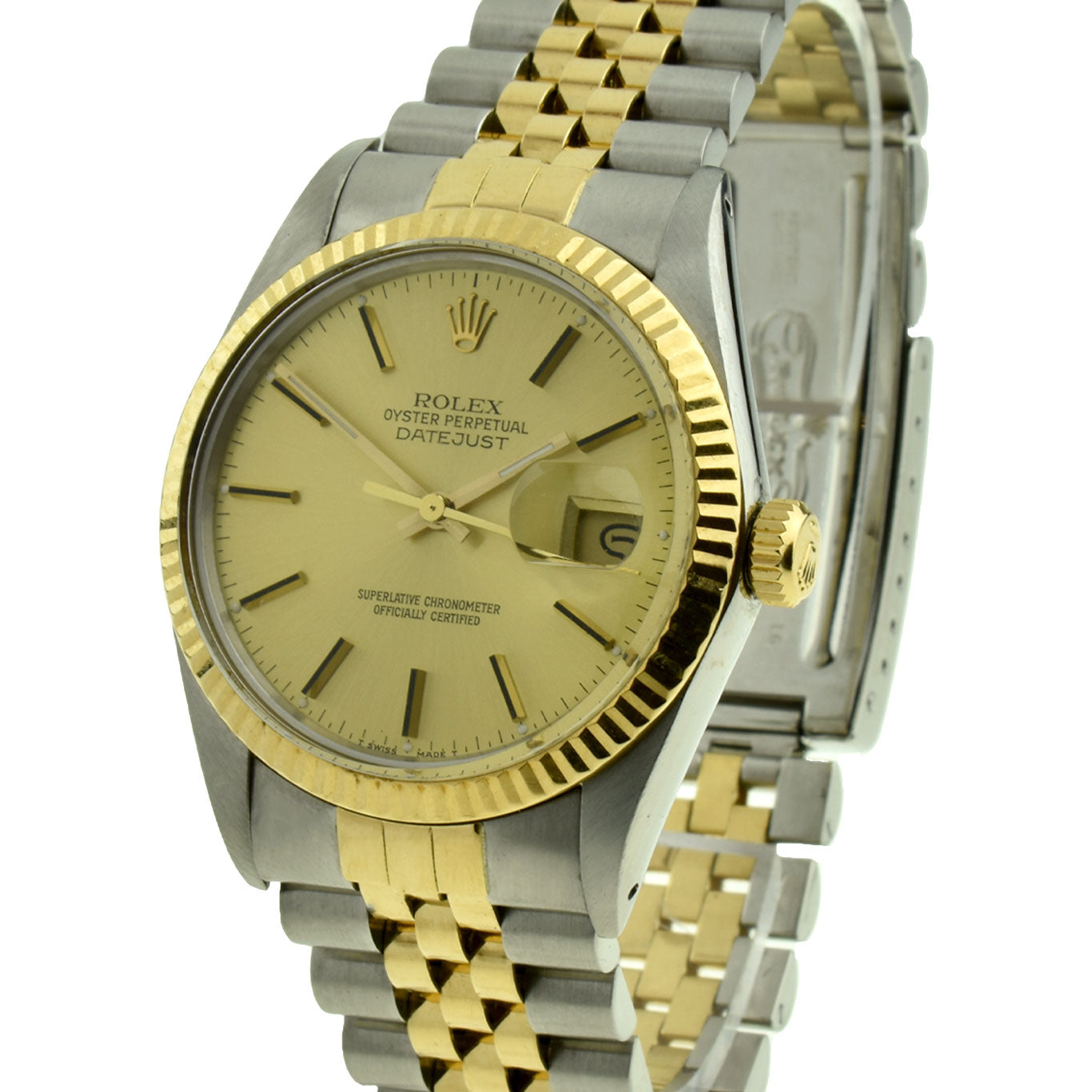 Rolex Datejust Stainless Steel & Gold 16013
