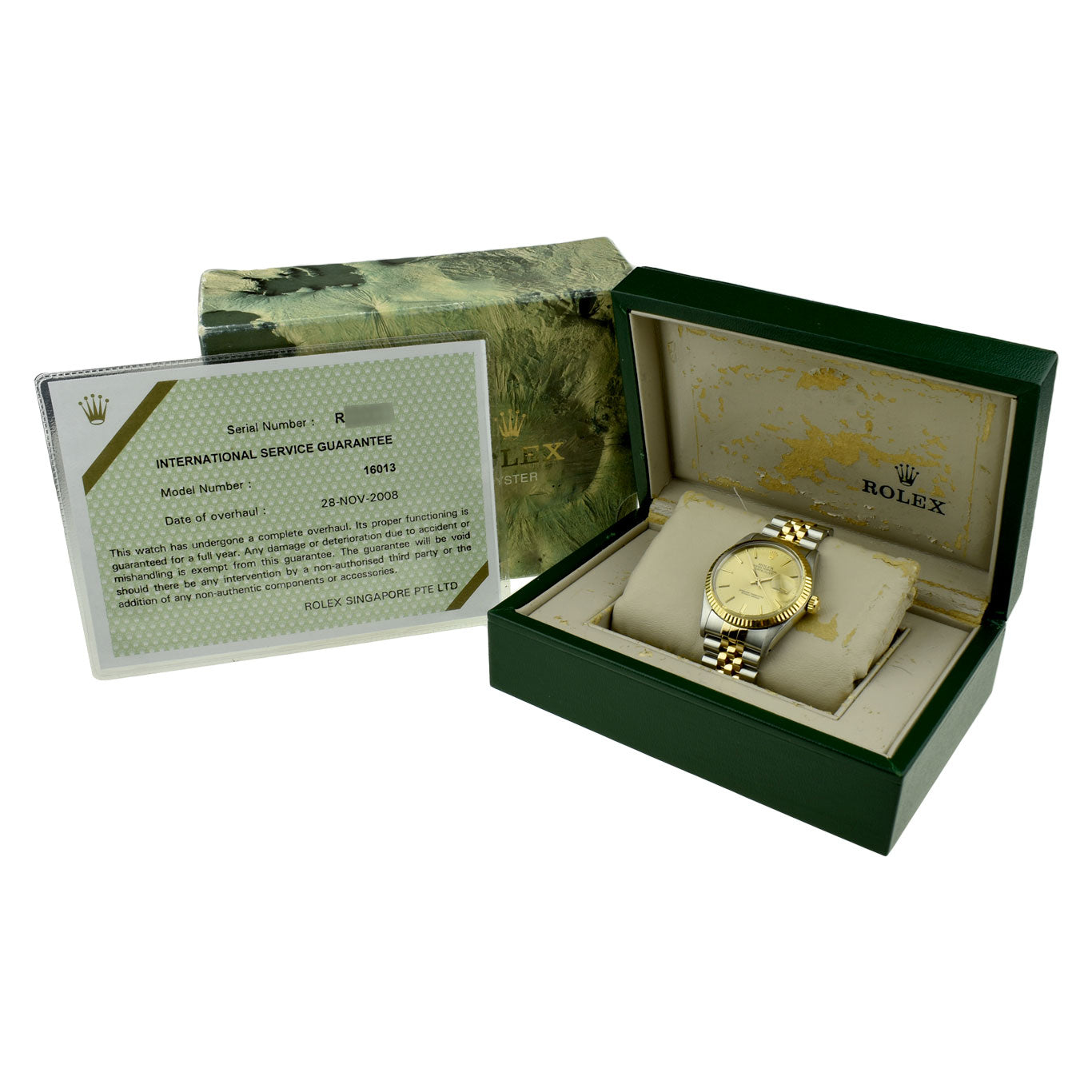Rolex Datejust Stainless Steel & Gold 16013