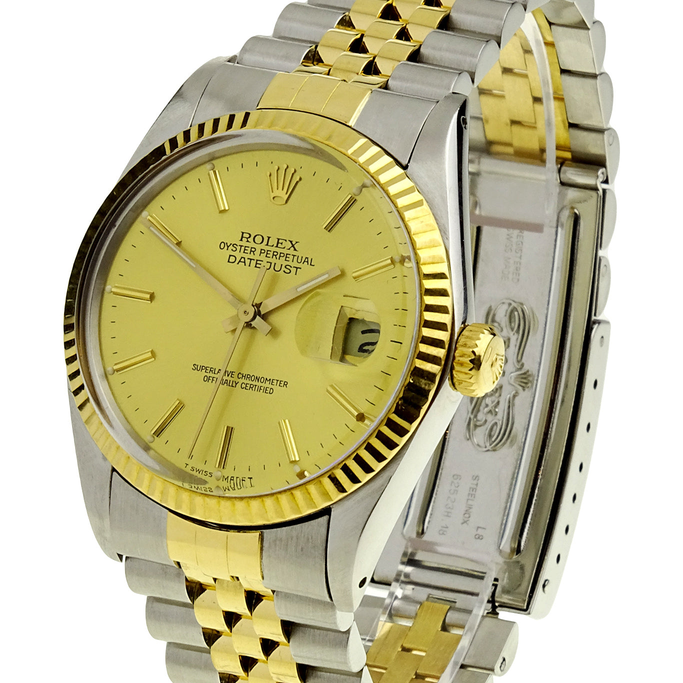 Rolex Datejust Stainless Steel & Gold 16013
