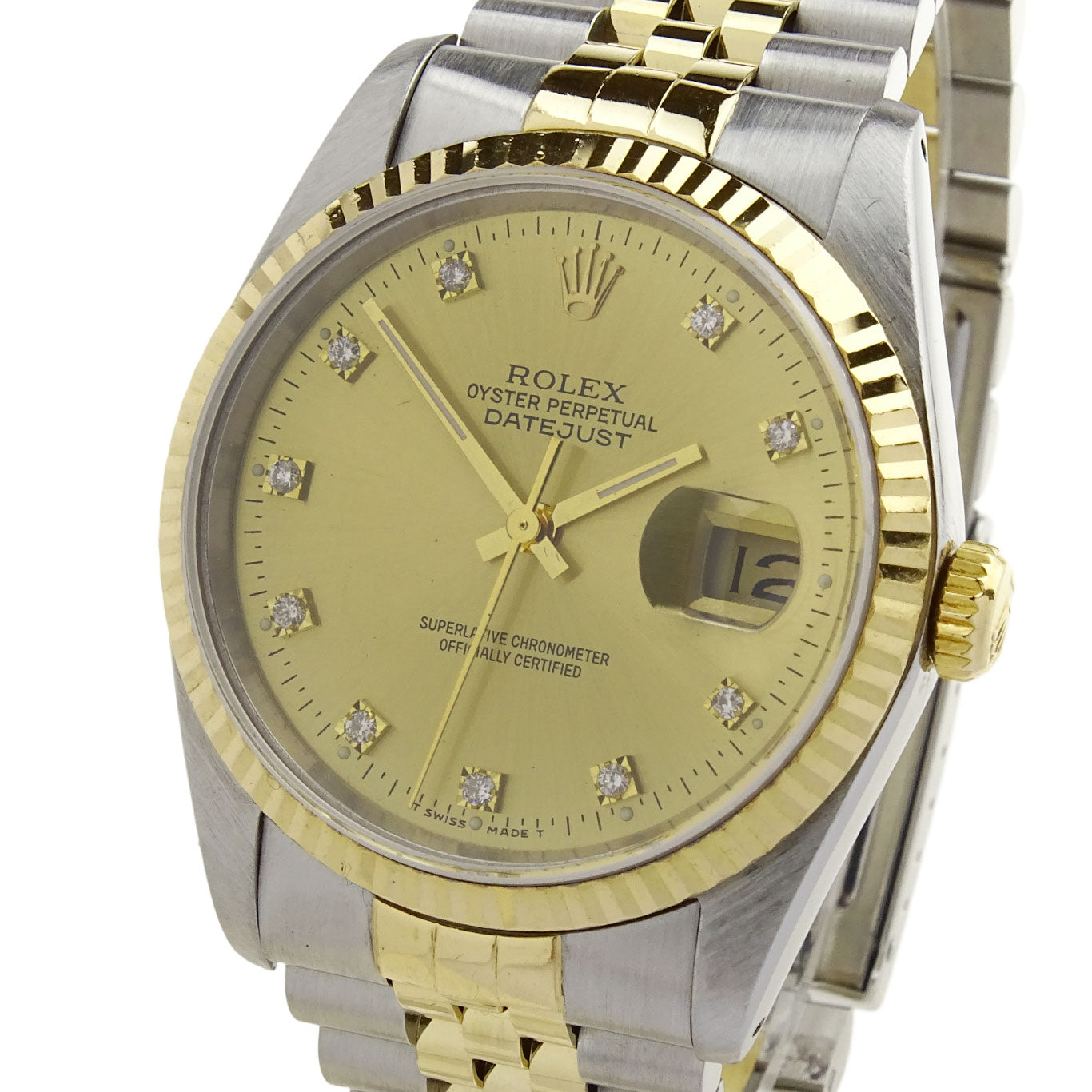 Rolex Datejust Oyster Perpetual Steel & Gold 16233