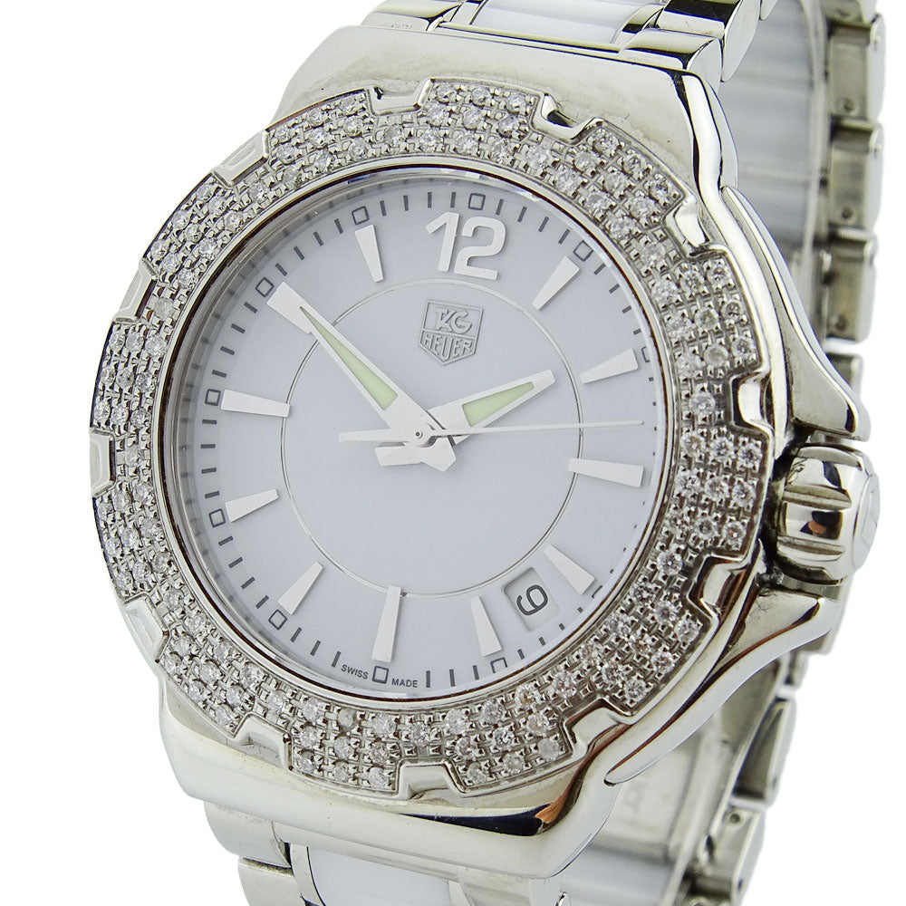 Tag Heuer Steel & Ceramic F1 Quartz WAH1215