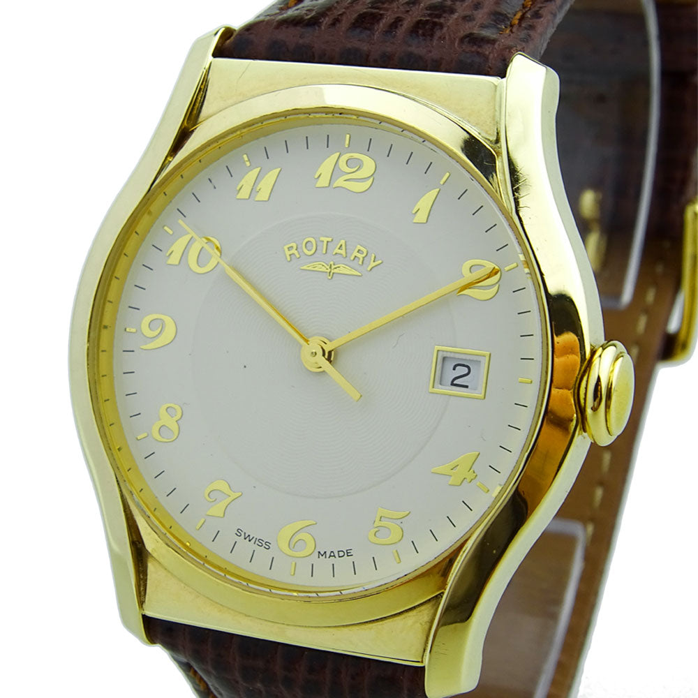 Rotary 9ct Quartz Wristwatch