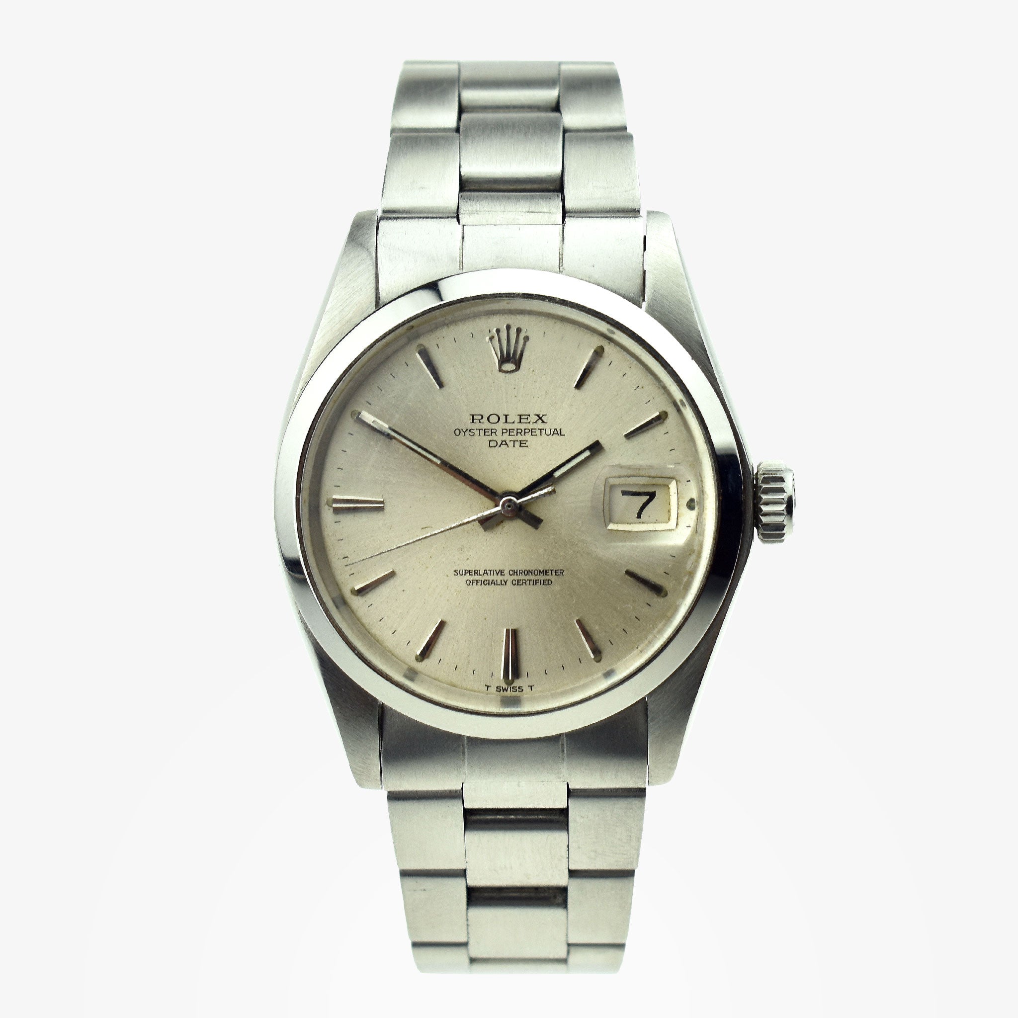 Rolex Oyster Perpetual Date Stainless Steel 1500