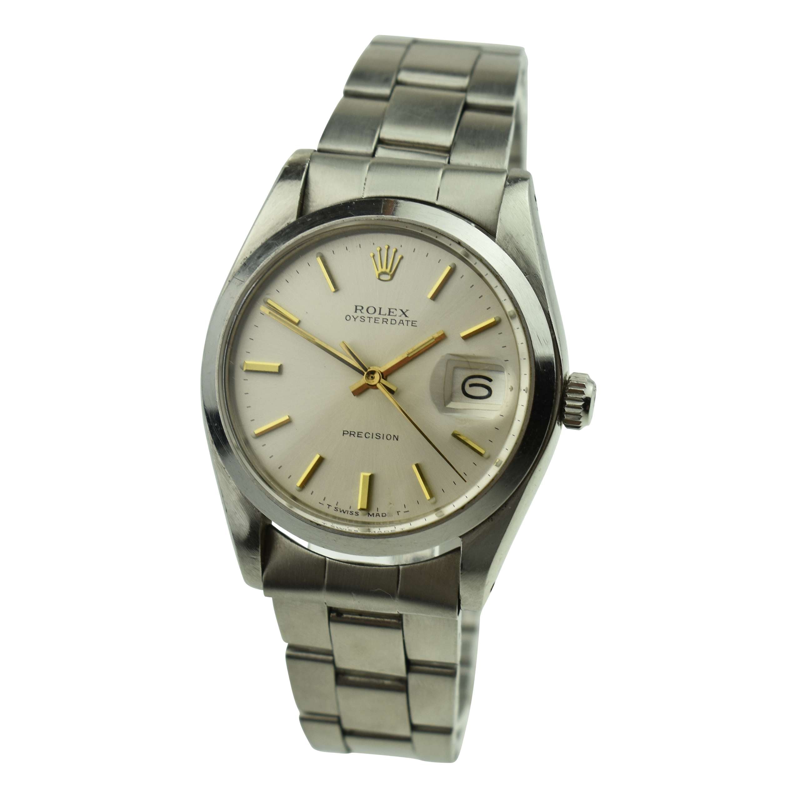 Rolex Oyster Date Precision Steel 6694