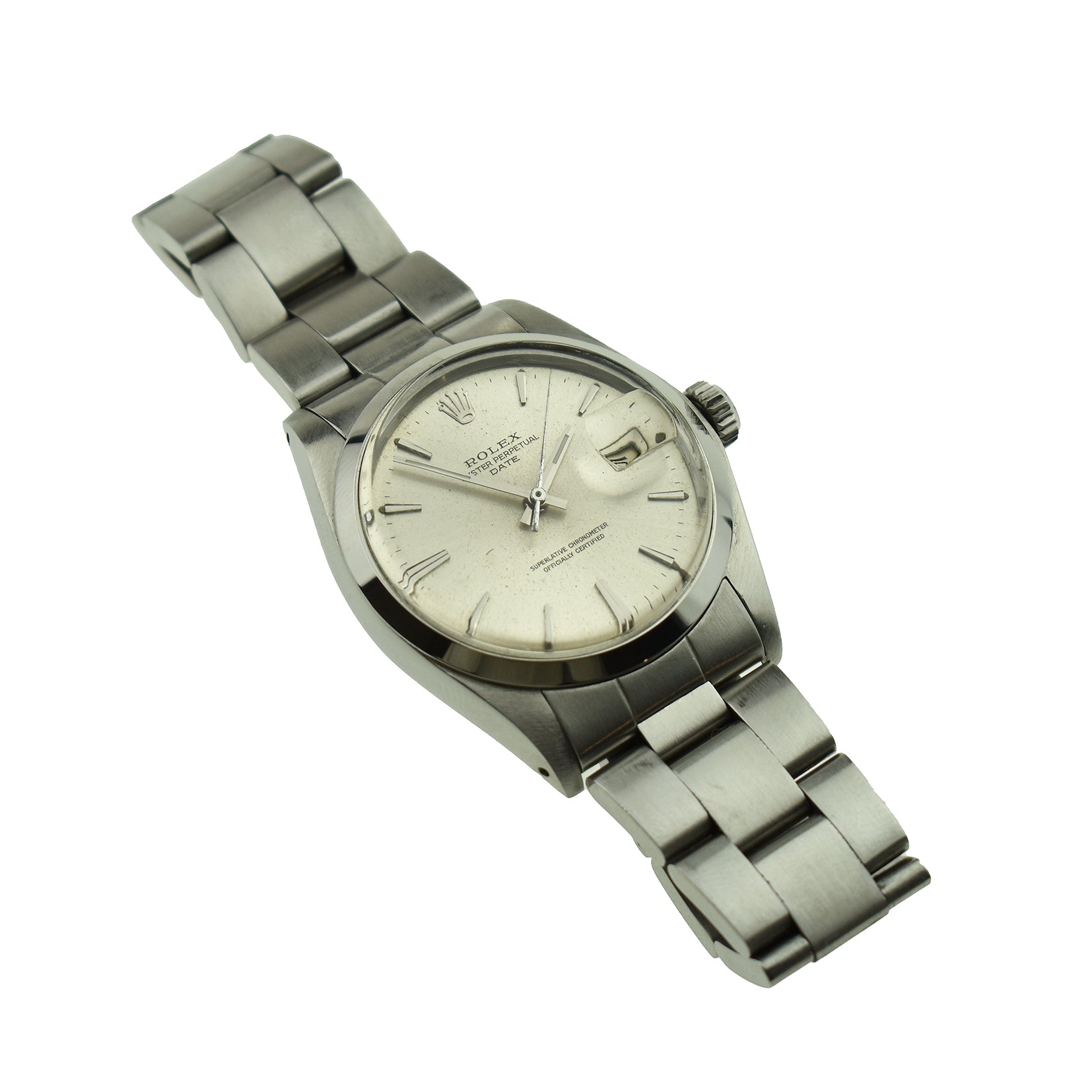 Rolex Oyster Perpetual Date Stainless Steel 1500