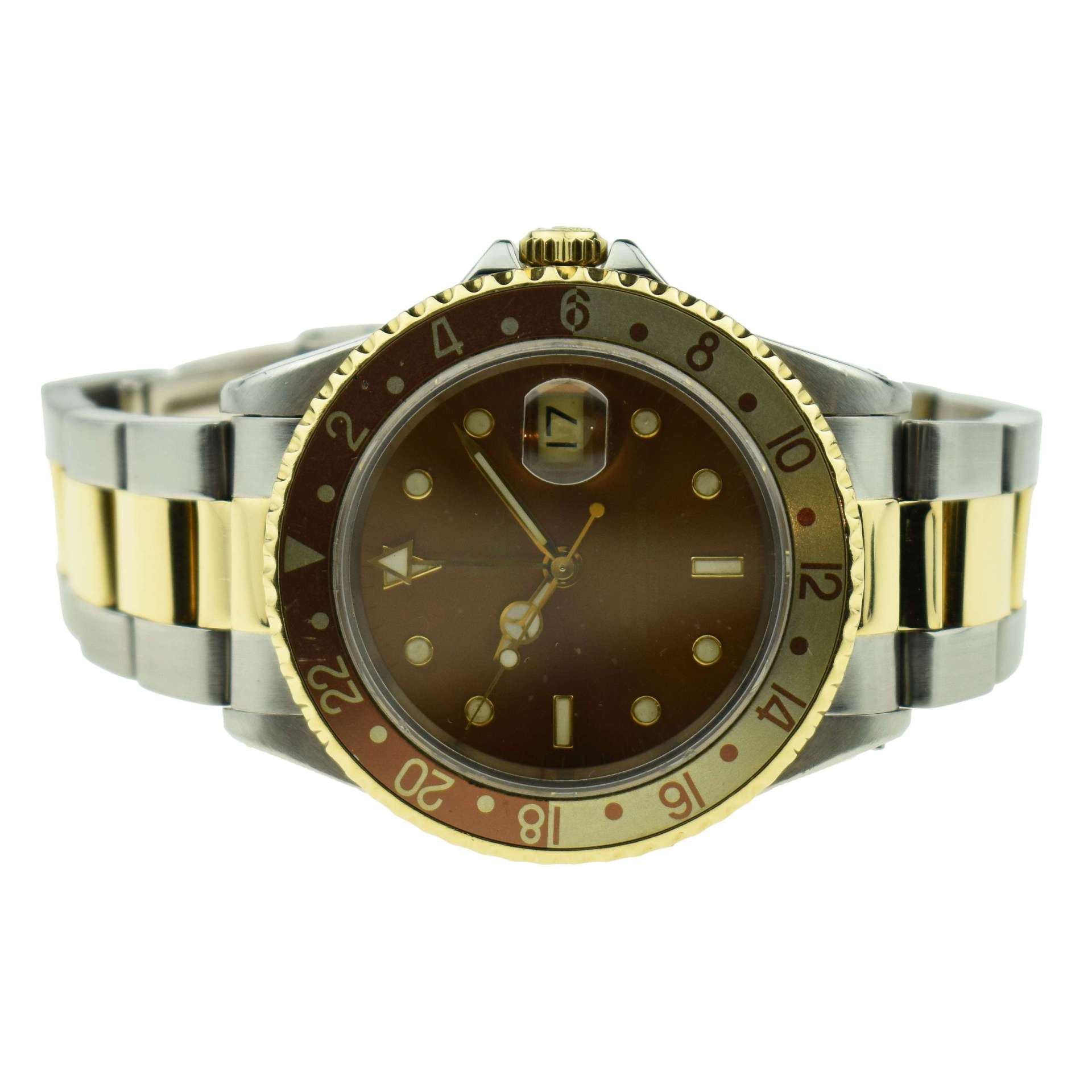 Rolex GMT-Master II Stainless Steel & Gold 16713