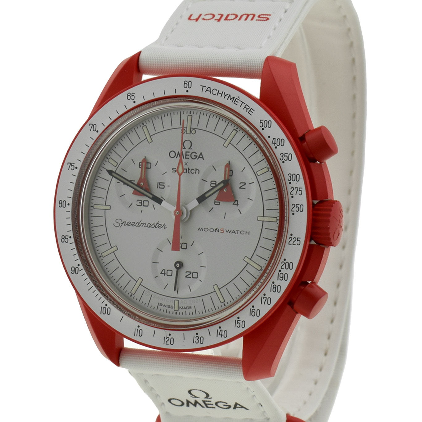 Swatch X Omega Moonswatch Mission To Mars SO33R100