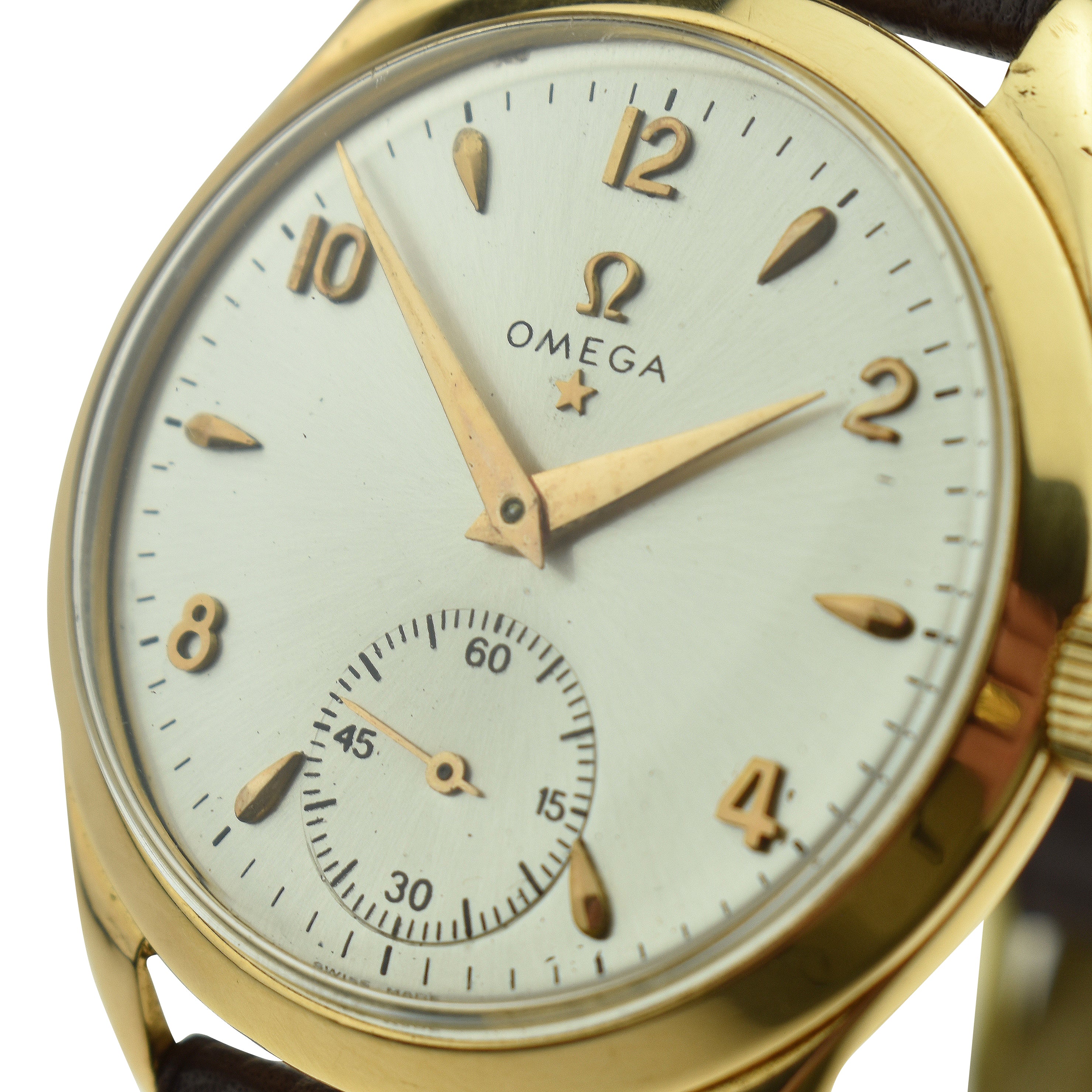 Omega 18ct Rose Gold Teddington 2619