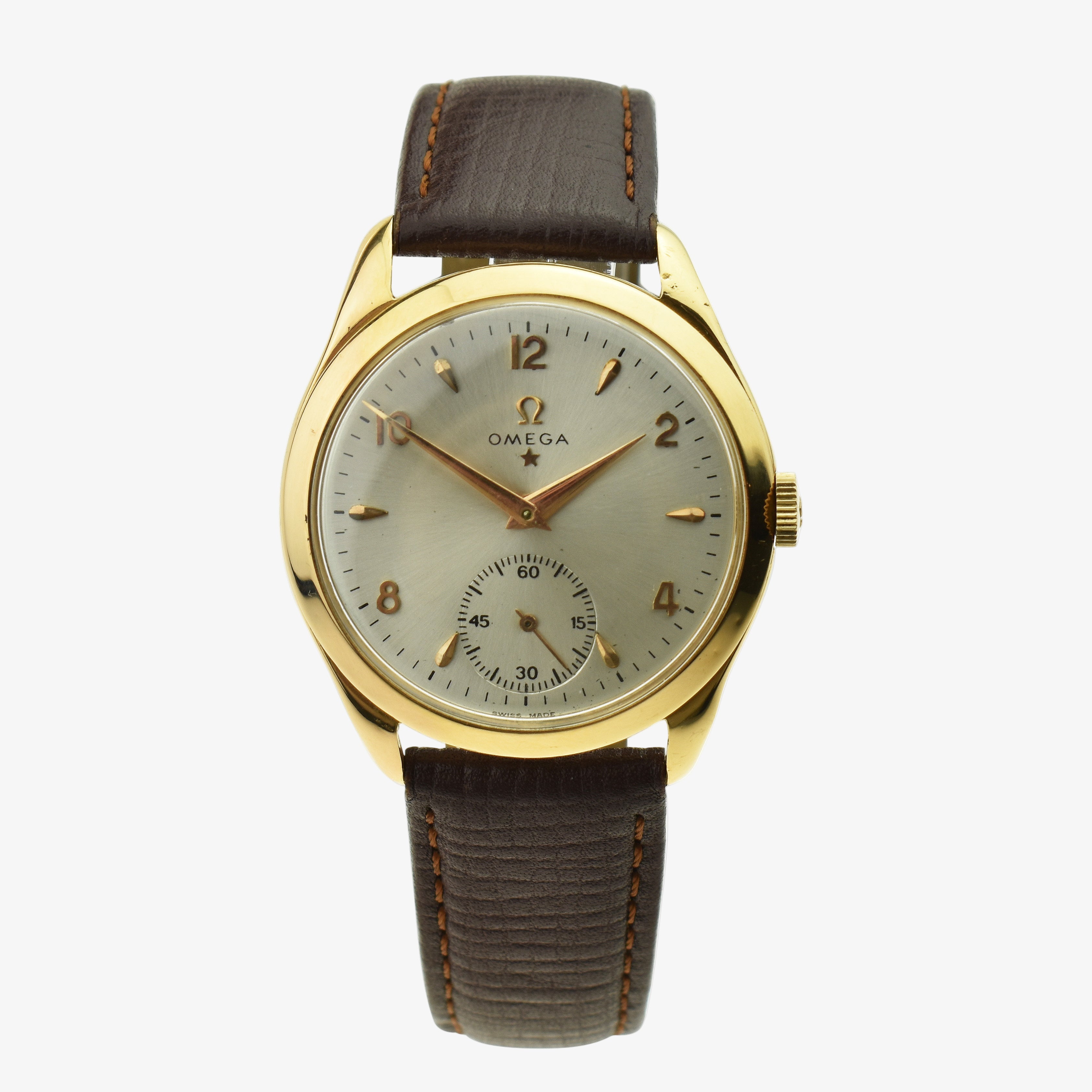 Omega 18ct Rose Gold Teddington 2619