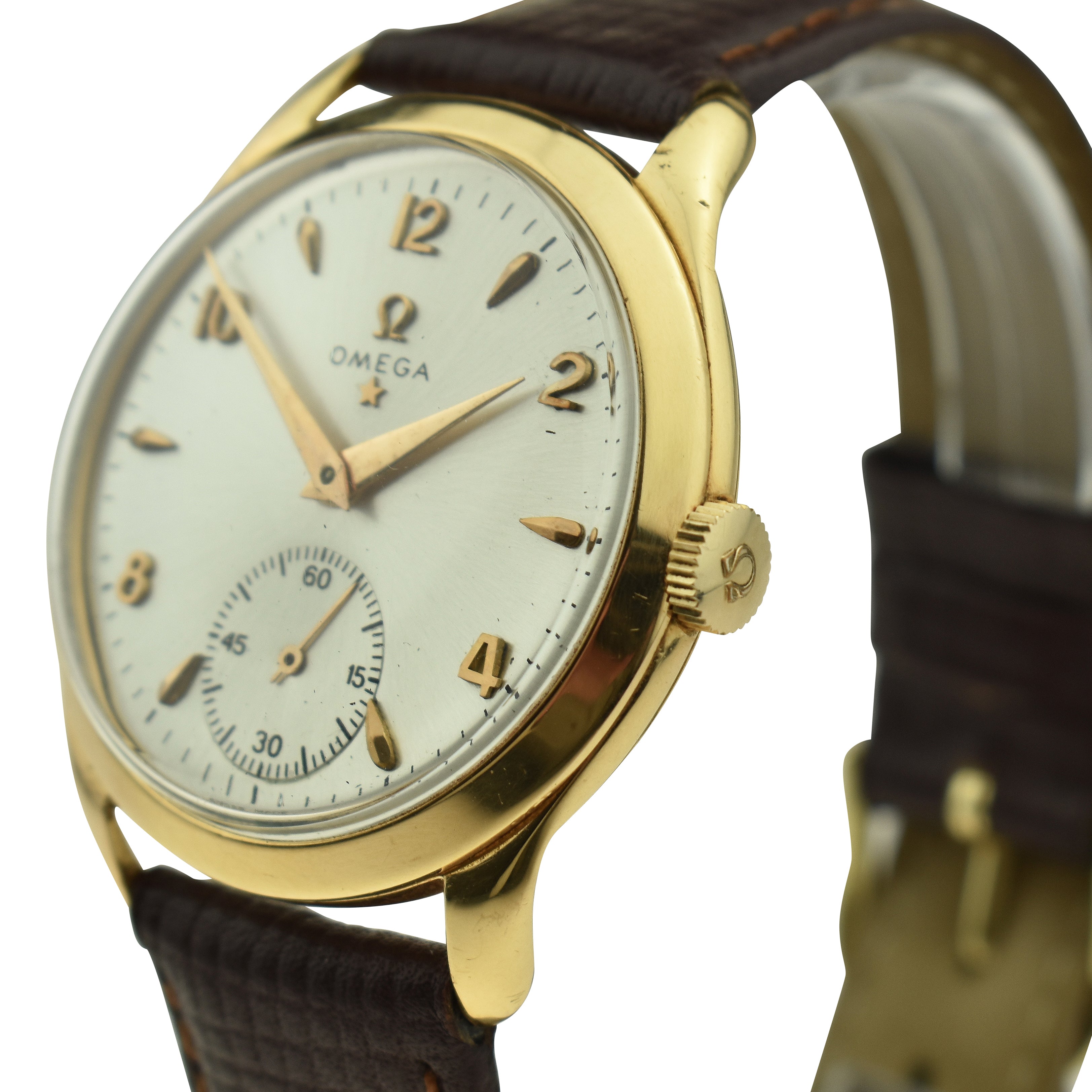 Omega 18ct Rose Gold Teddington 2619