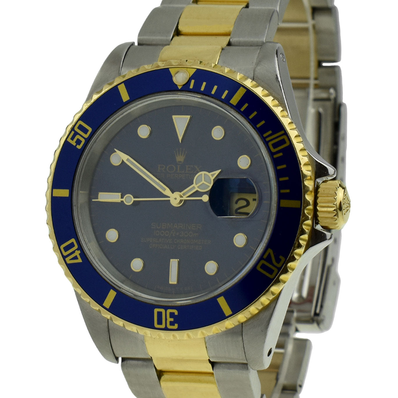 Rolex Submariner Date Stainless Steel & Gold 16613