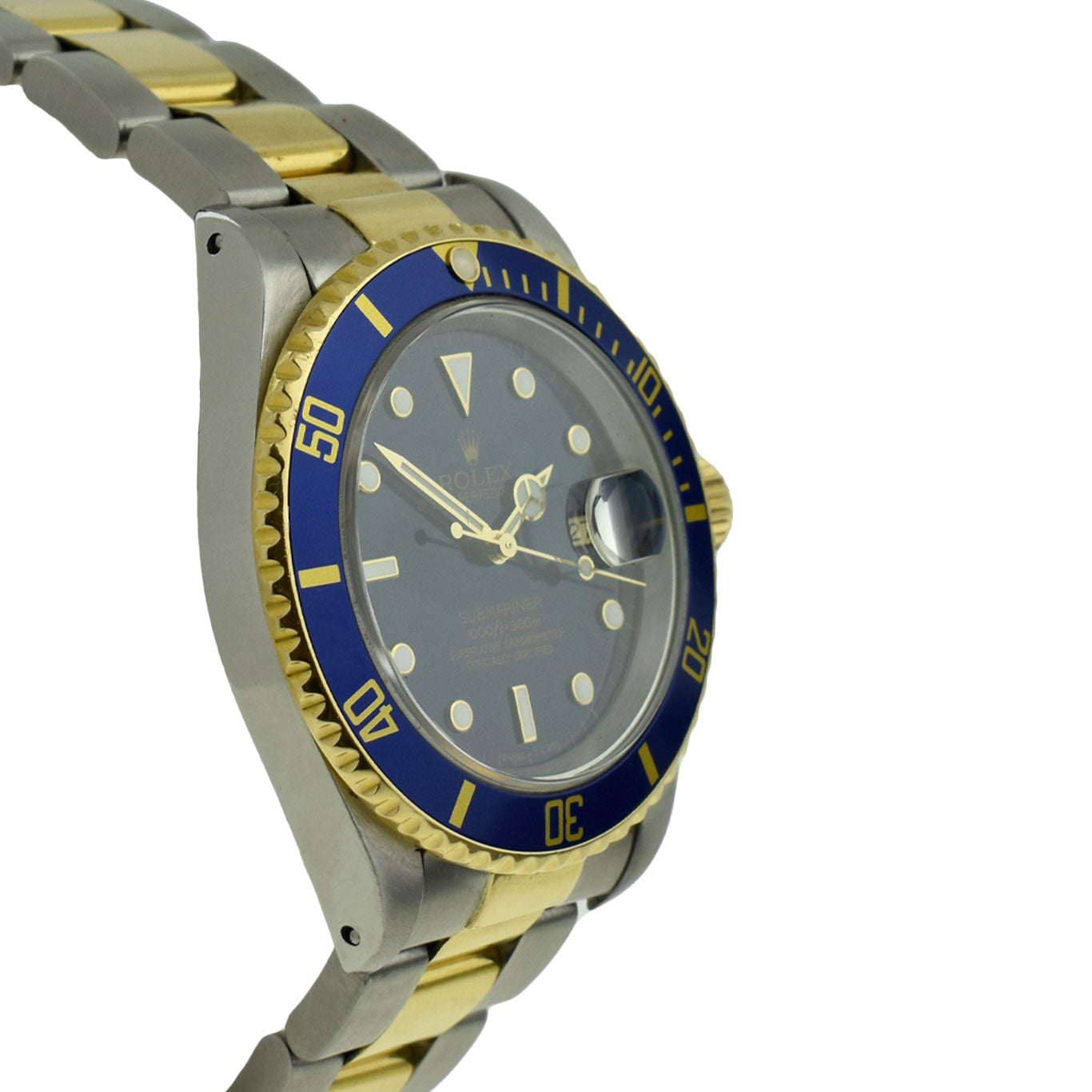 Rolex Submariner Date Stainless Steel & Gold 16613