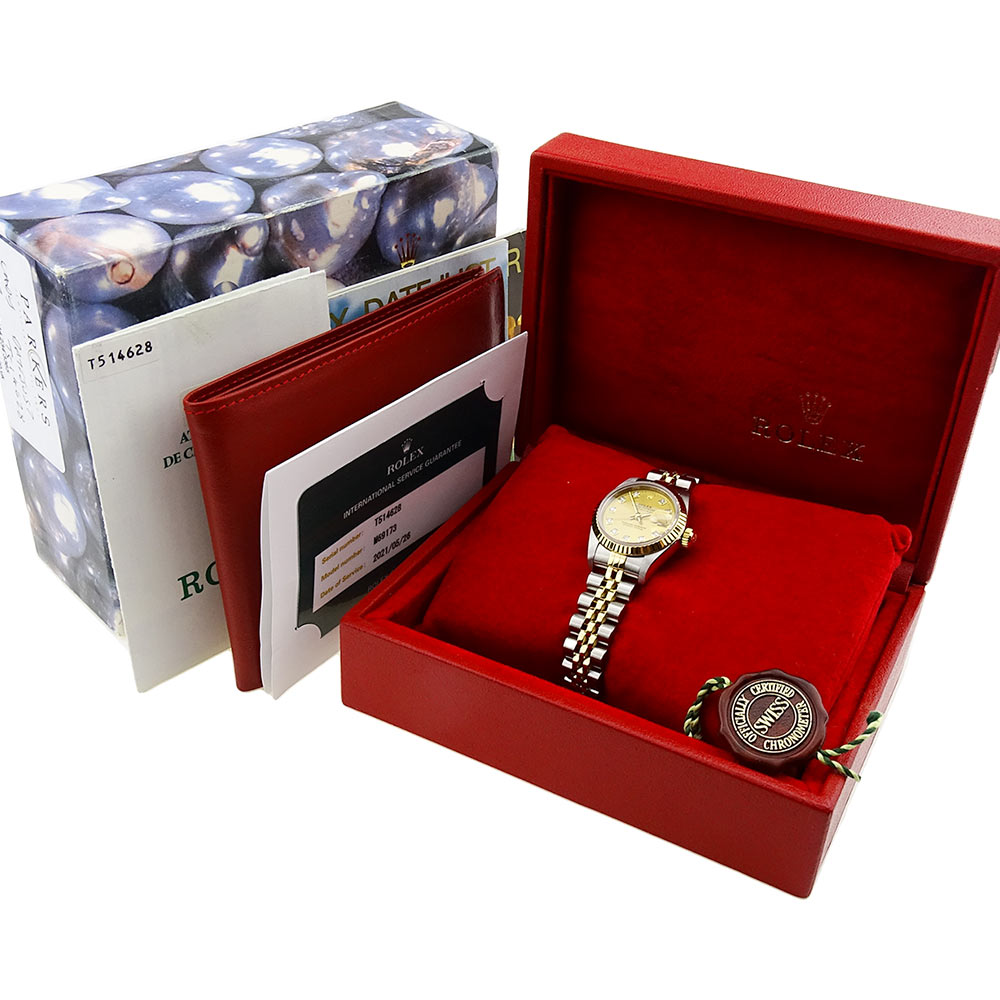 Rolex Lady Datejust Steel and Gold 69173