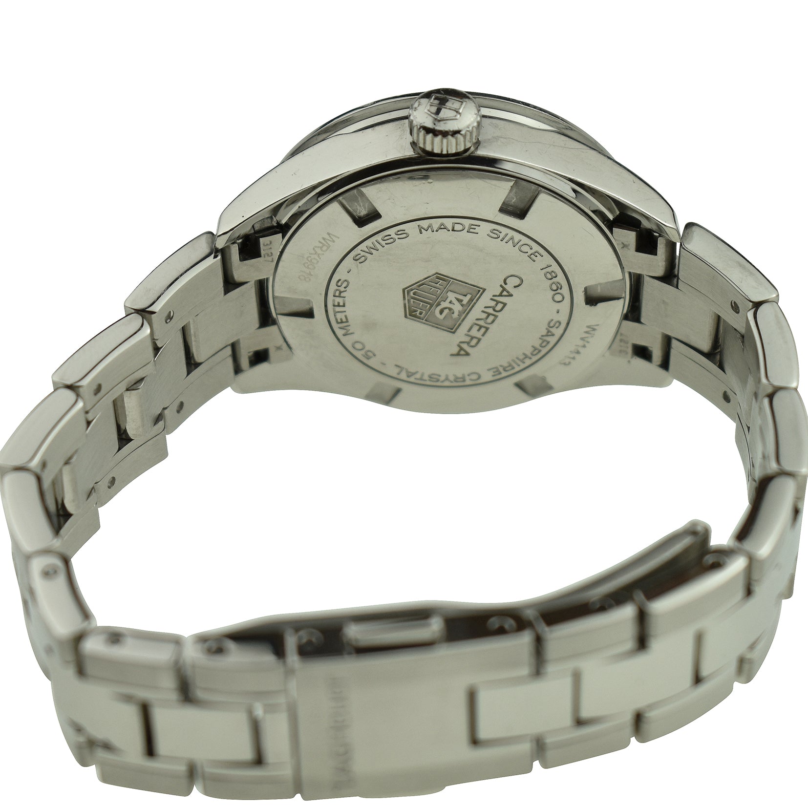 Tag Heuer Carrera Mother of Pearl Diamond Dial & Bezel WV1413