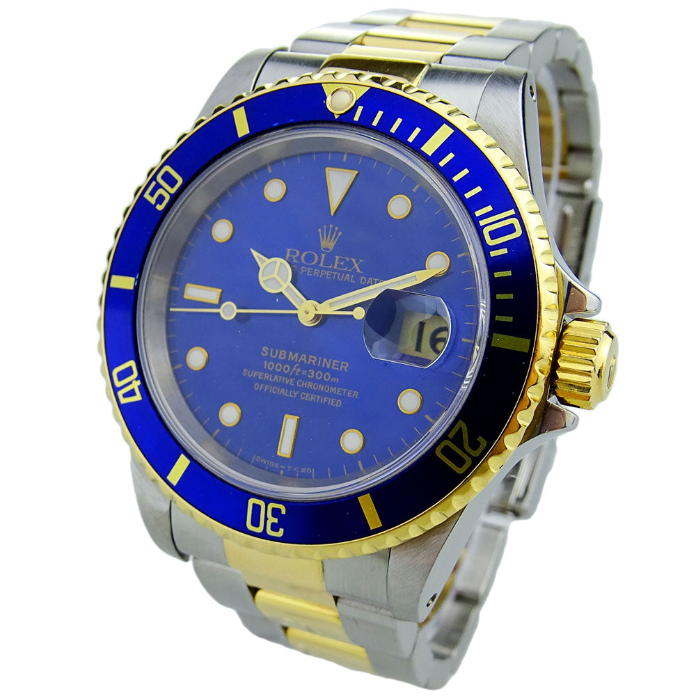 Rolex Submariner Date Steel & Gold 16613