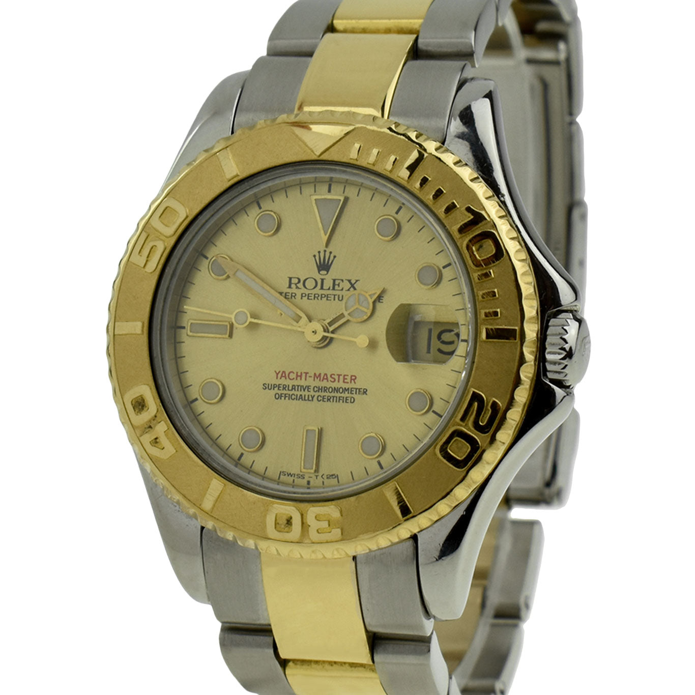 Rolex Yacht-Master Mid Size Steel & Gold 168623
