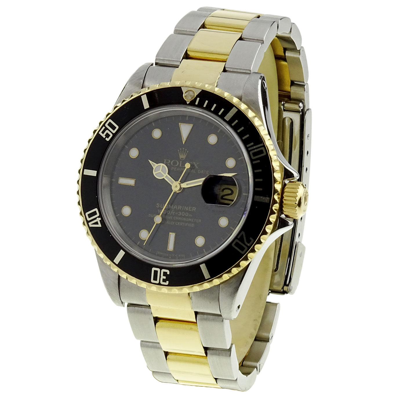 Rolex Submariner Date Steel and Gold 16613