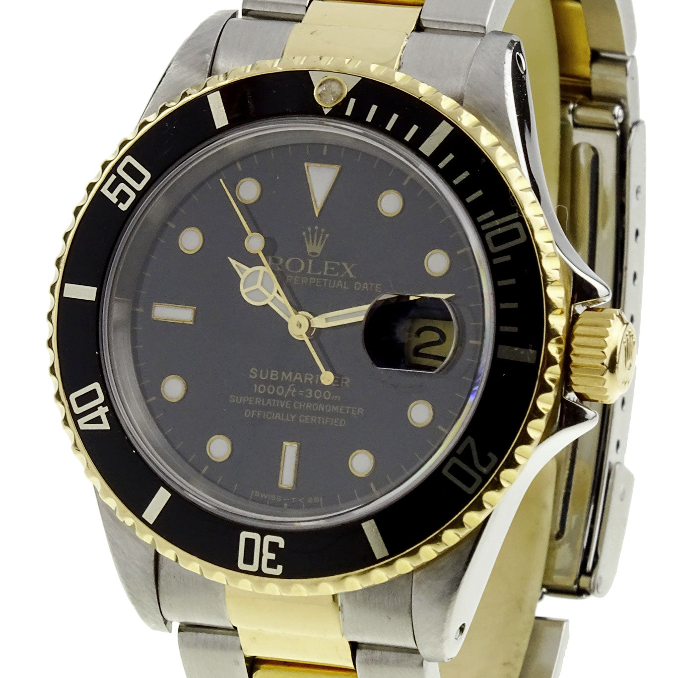 Rolex Submariner Date Steel and Gold 16613