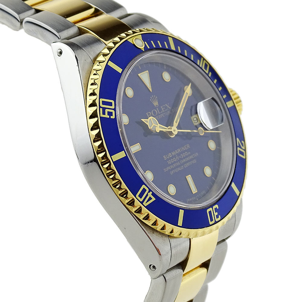 Rolex Submariner Date Steel and Gold 16613