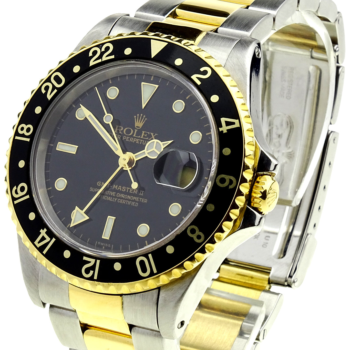 Rolex GMT-Master II Steel & Gold 16713