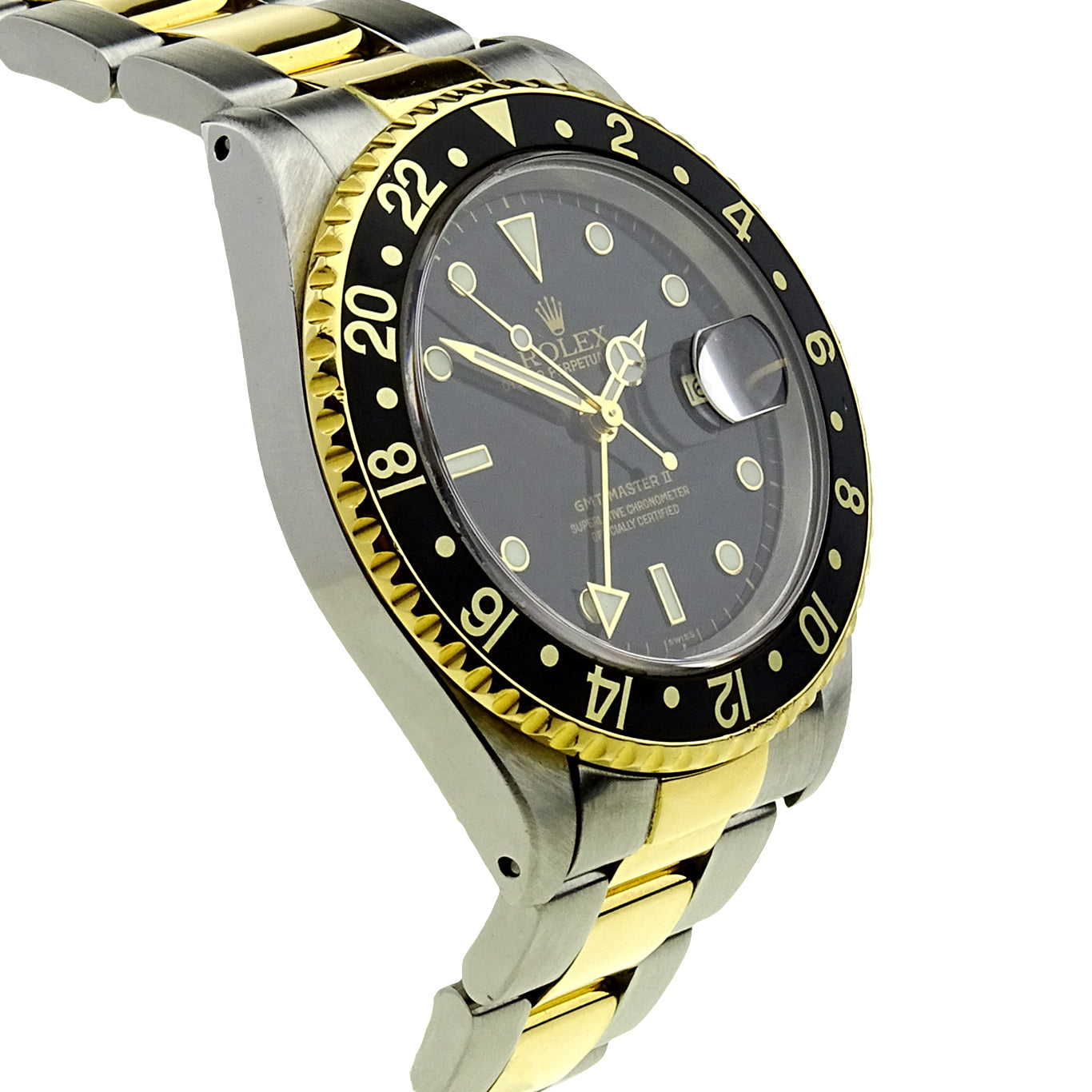 Rolex GMT-Master II Steel & Gold 16713