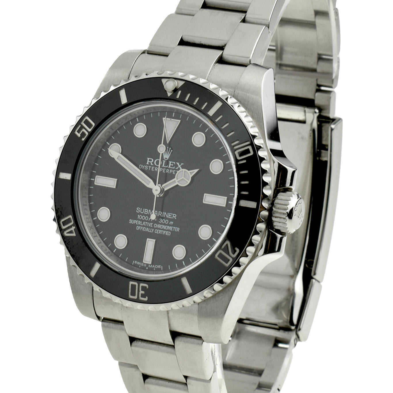 Rolex Submariner Non Date Oyster Perpetual 114060