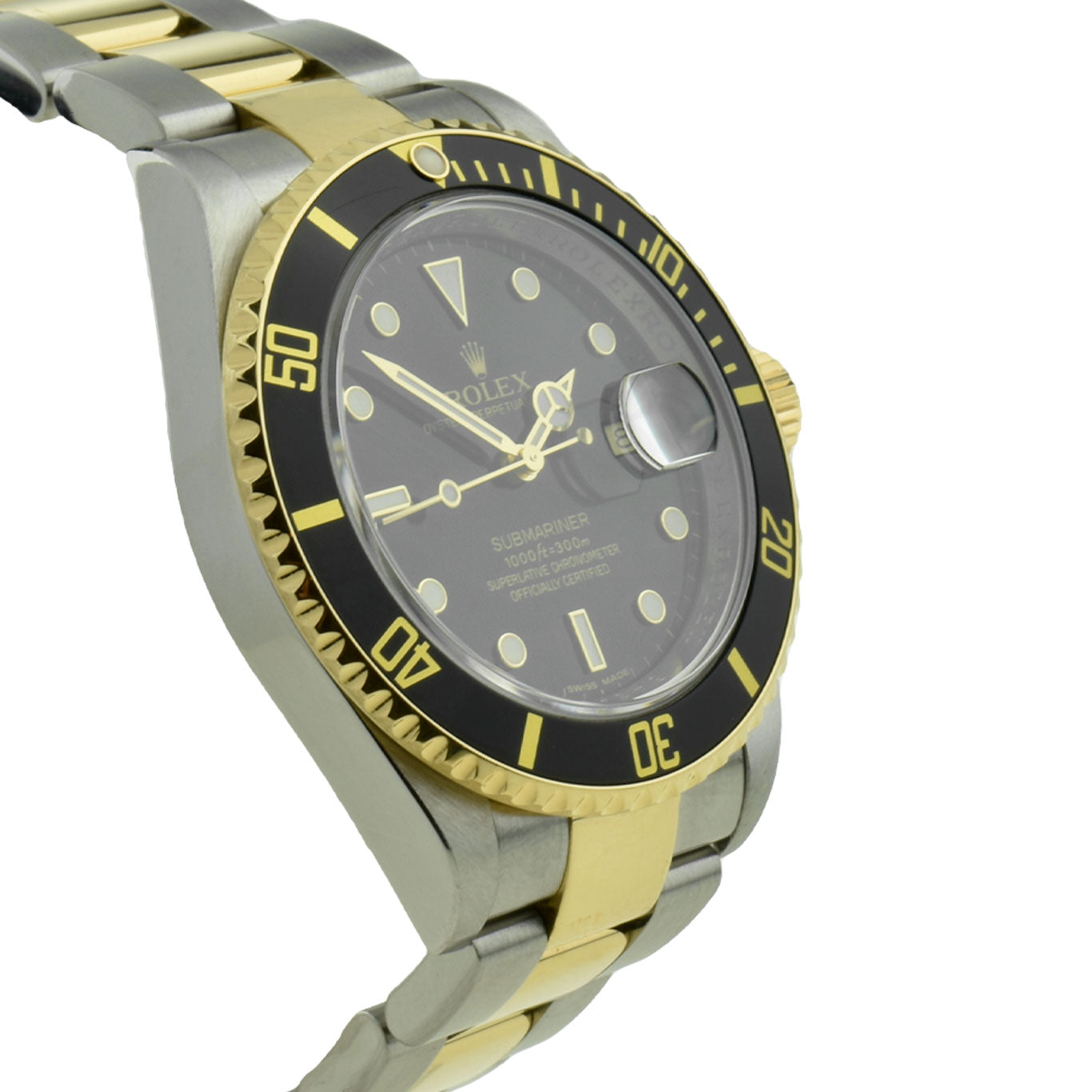 Rolex Submariner Date Stainless Steel & Gold 16613LN