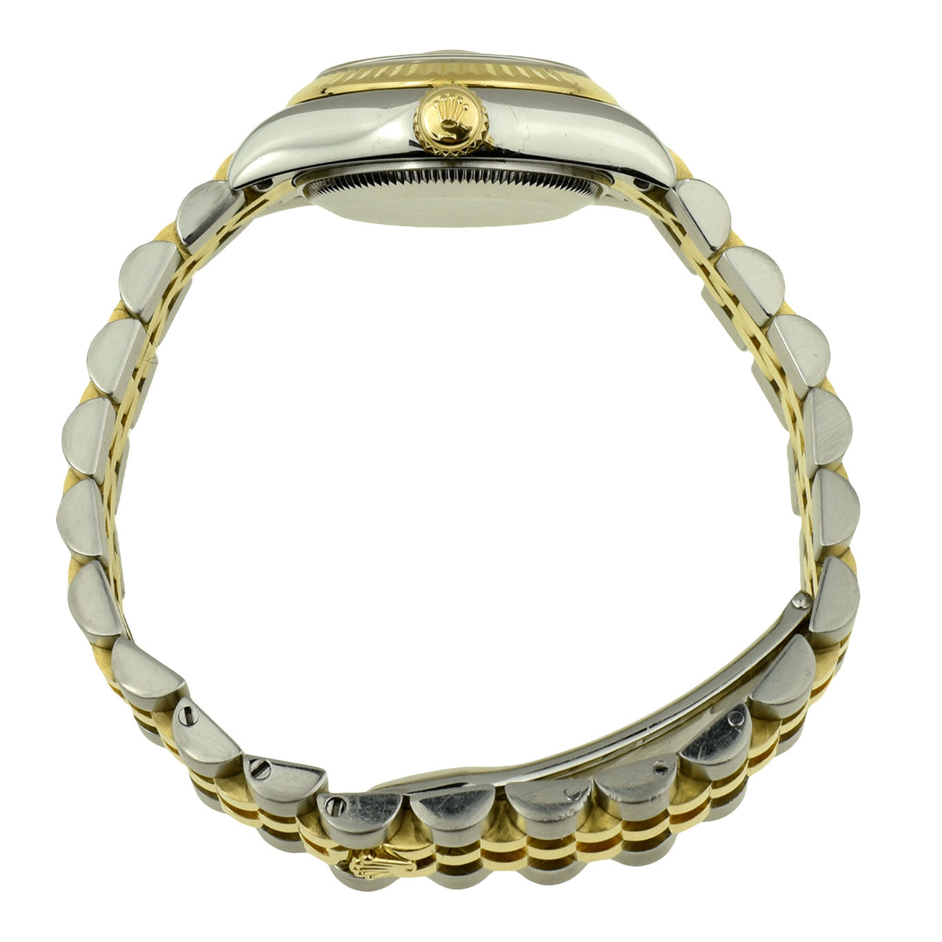 Rolex Lady Datejust Steel & Gold Diamond Set 179173