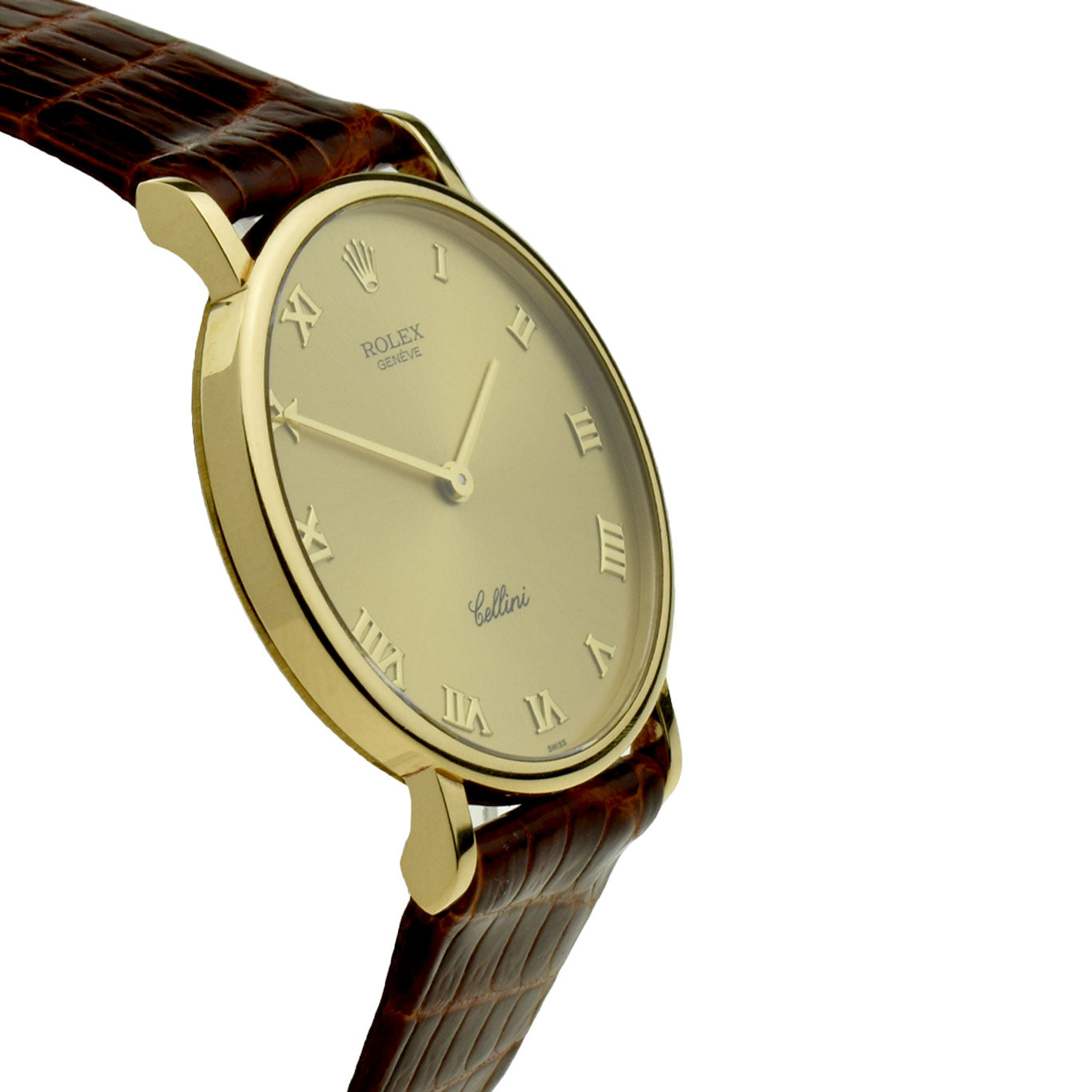 Rolex Cellini 18k Gold Mechanical Wristwatch 5112