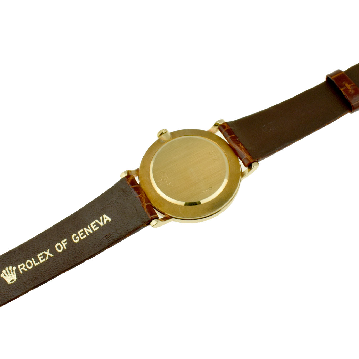 Rolex Cellini 18k Gold Mechanical Wristwatch 5112