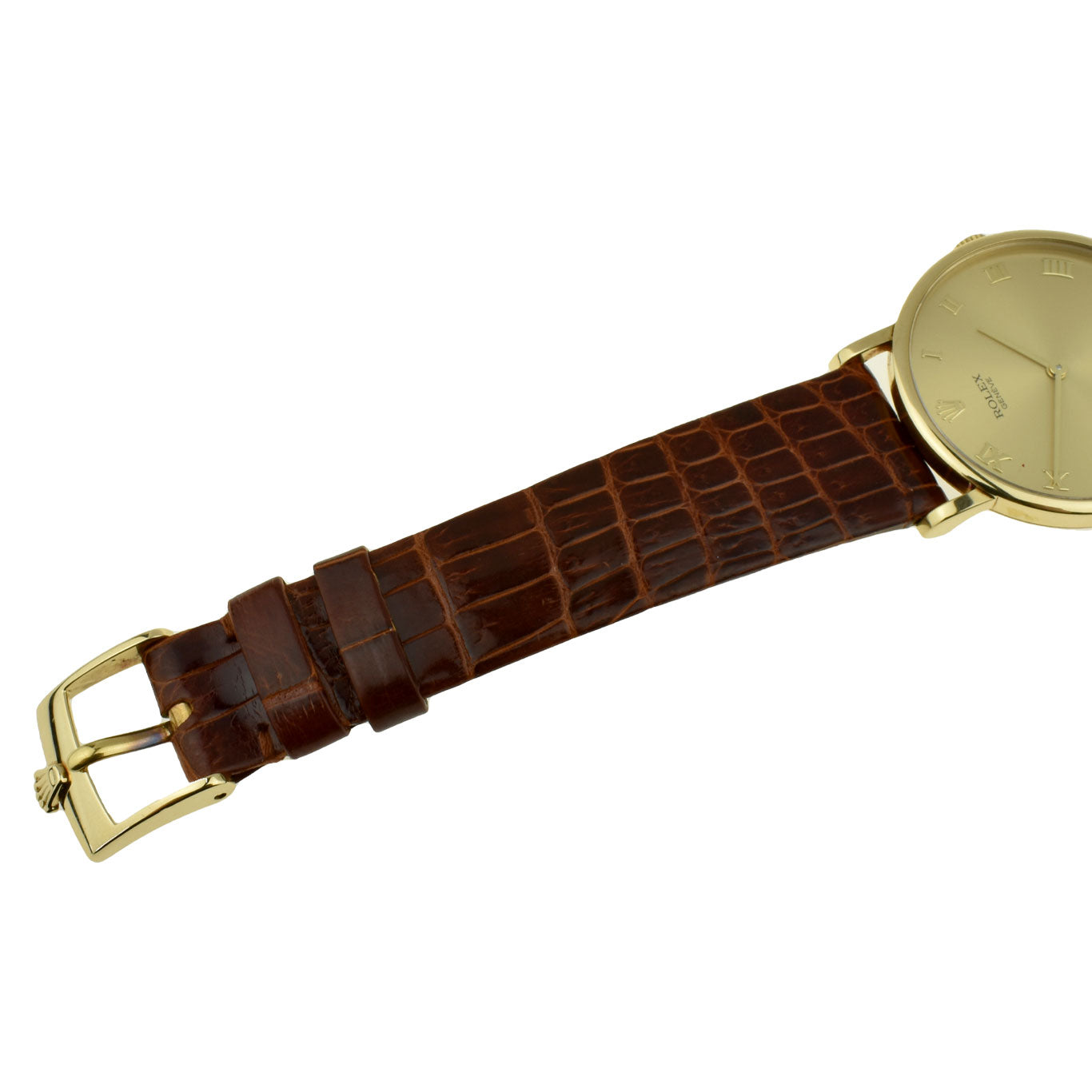 Rolex Cellini 18k Gold Mechanical Wristwatch 5112