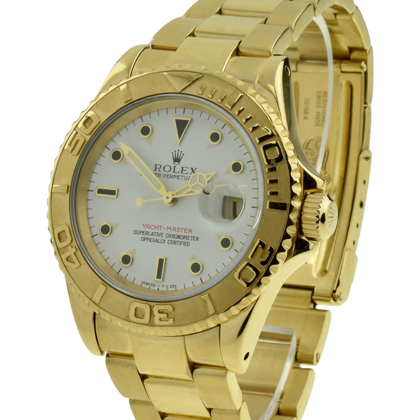 Rolex Yacht-Master Oyster Perpetual 18ct Gold 16628
