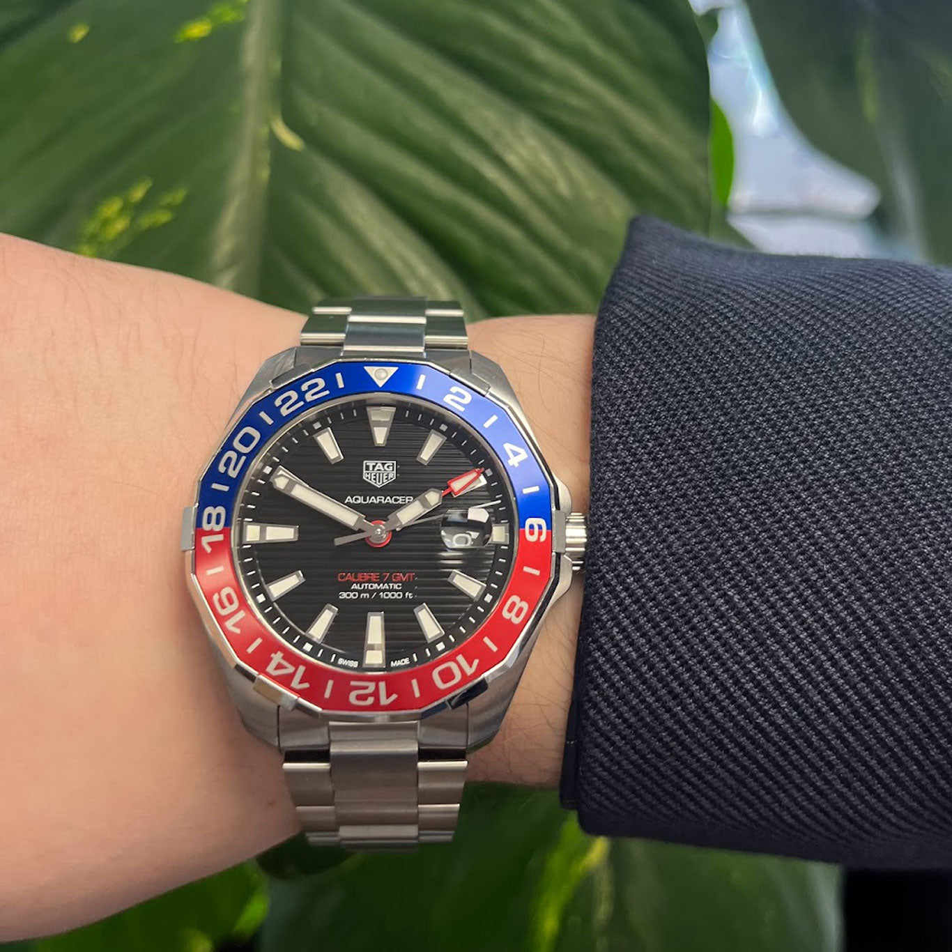 Tag Heuer Aquaracer Calibre 7 GMT WAY201F
