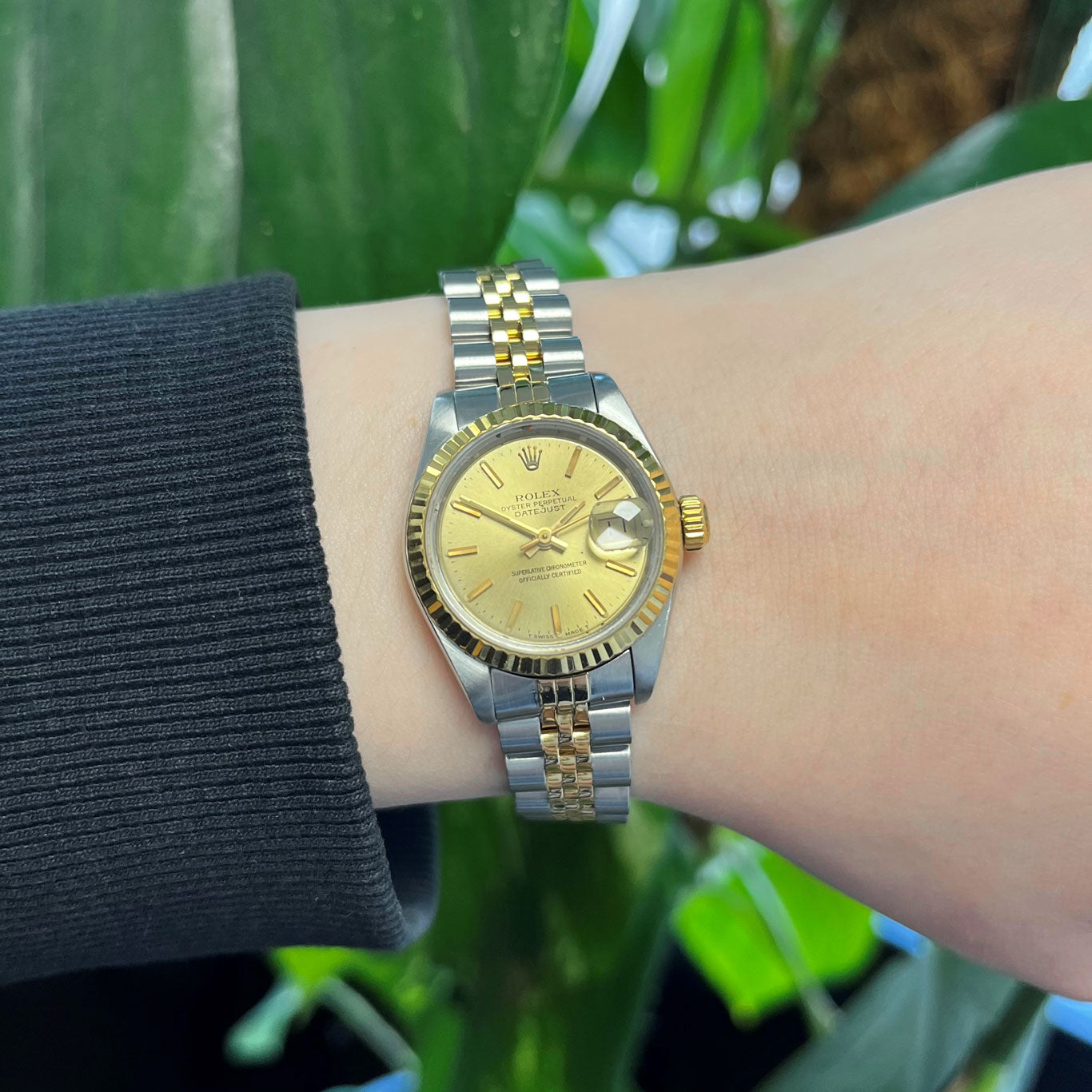 Rolex Lady Datejust Steel & Gold 69173