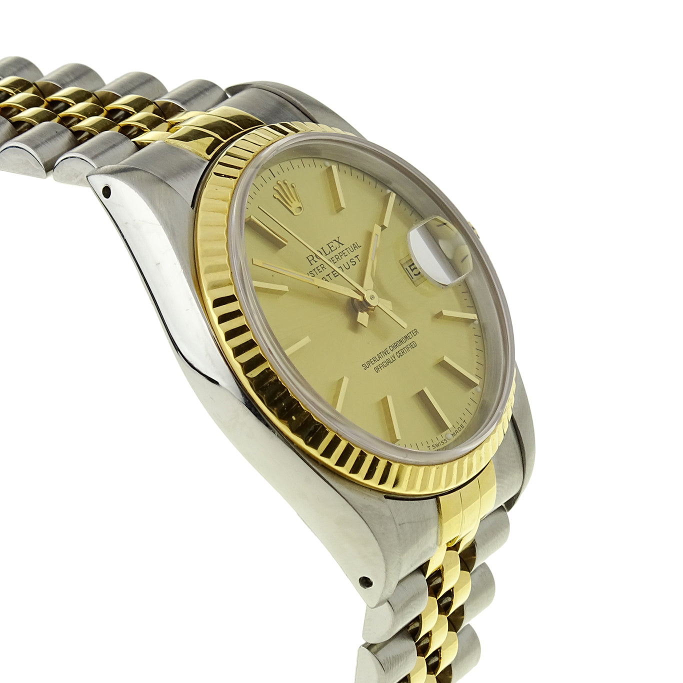 Rolex Datejust Steel and Gold 16233