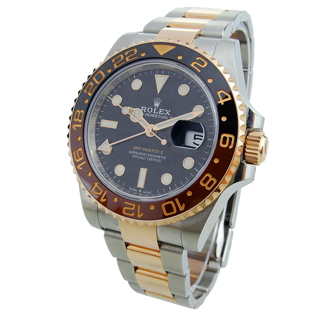 Rolex GMT-Master II Steel & Gold Rootbeer 126711CHNR
