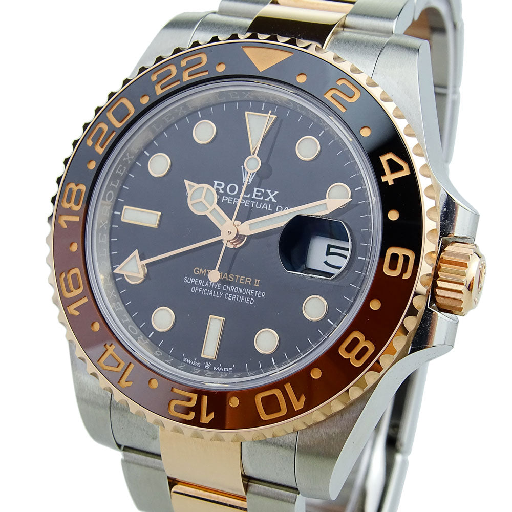 Rolex GMT-Master II Steel & Gold Rootbeer 126711CHNR