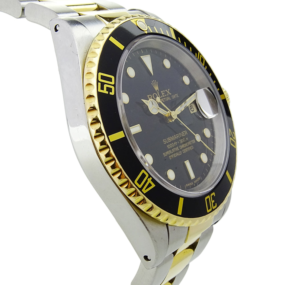 Rolex Submariner Date Steel & Gold 16613