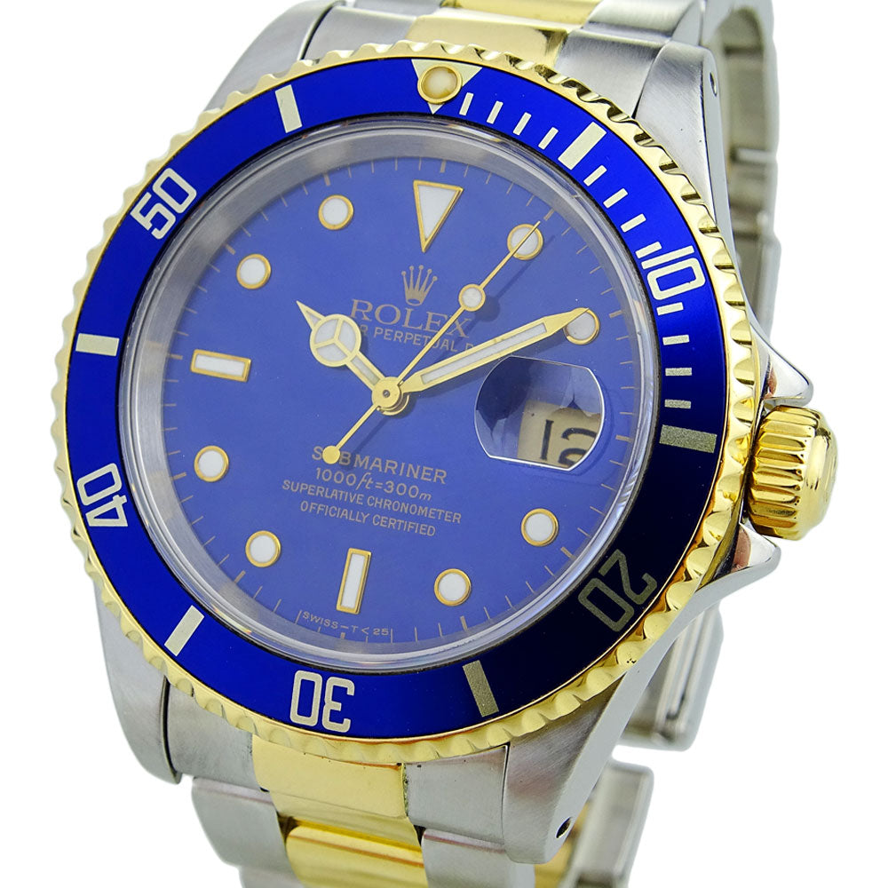 Rolex Submariner Date Steel & Gold 16613